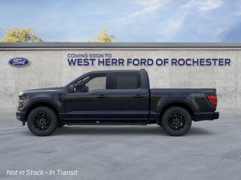 New 2026 Agate Black Metallic Ford XLT image 4