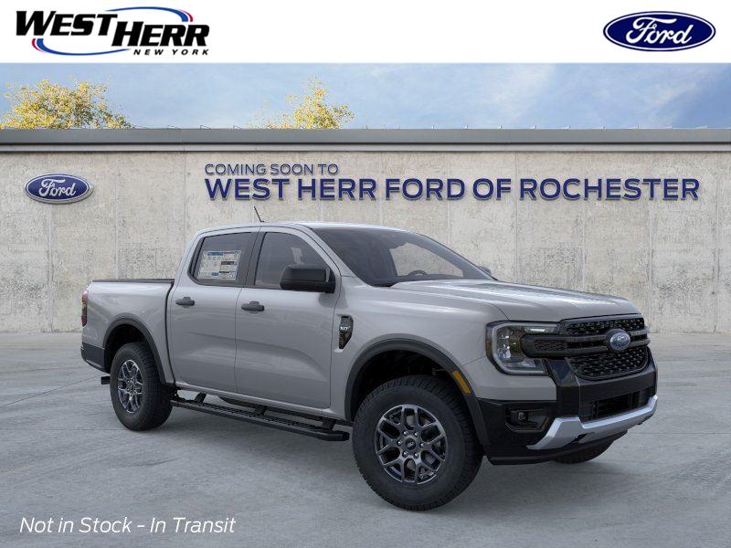 Avalanche Gray 2026 Ford Ranger Pickup Truck Four-Wheel Drive Automatic