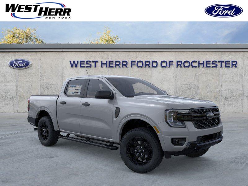 Avalanche Gray 2026 Ford Ranger Pickup Truck Four-Wheel Drive Automatic