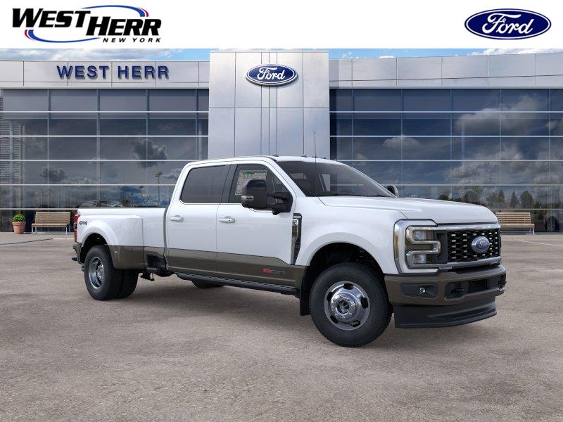 Star White Metallic Tri-Coat/Marsh Gray 2026 Ford F-350 Super Duty Pickup Truck Four-Wheel Drive Automatic