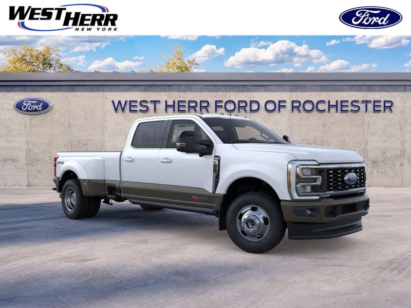 Star White Metallic Tri-Coat/Marsh Gray 2026 Ford F-350 Super Duty Pickup Truck Four-Wheel Drive Automatic