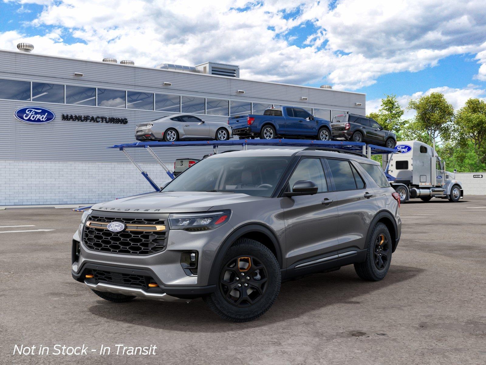 New 2027 Carbonized Gray Metallic Ford Tremor image 3