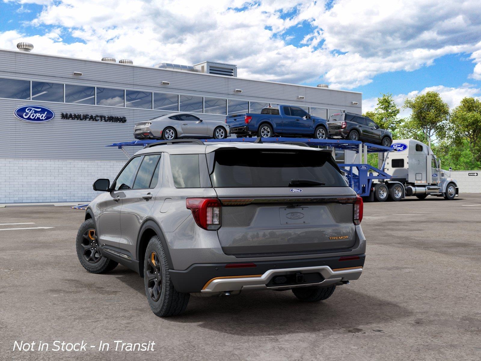 New 2027 Carbonized Gray Metallic Ford Tremor image 4