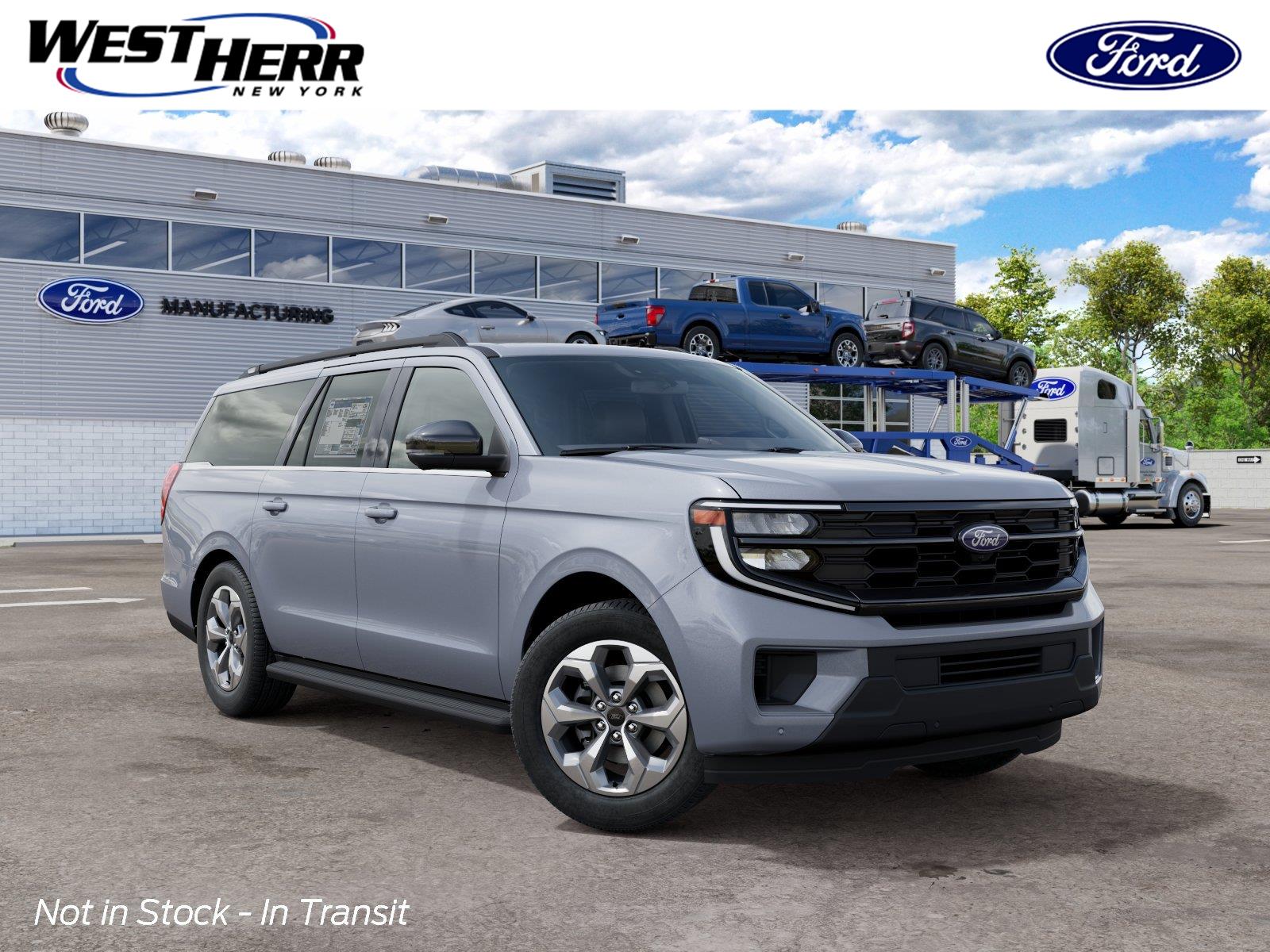 Glacier Gray Metallic Tri-Coat 2027 Ford Expedition SUV / Crossover Four-Wheel Drive Automatic