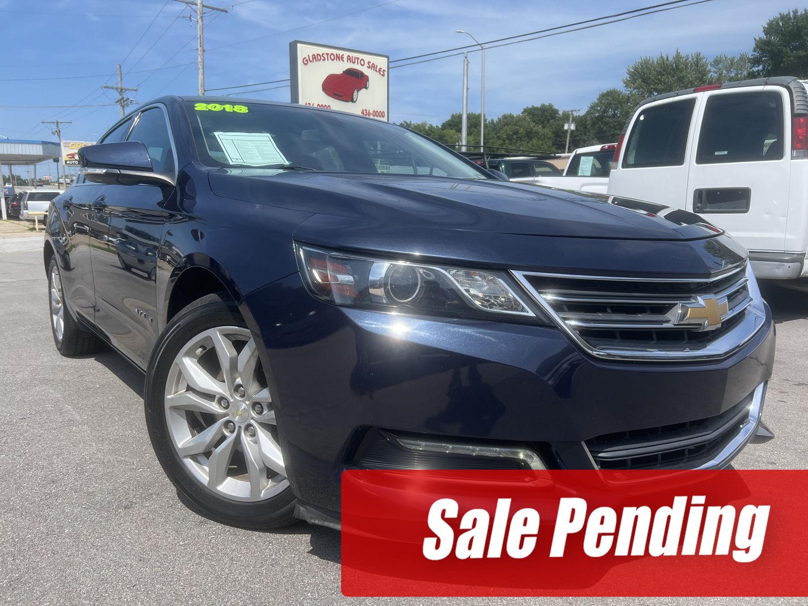 Blue Velvet Metallic 2018 Chevrolet Impala LT FWD Sedan Front-Wheel Drive 6-Speed Automatic
