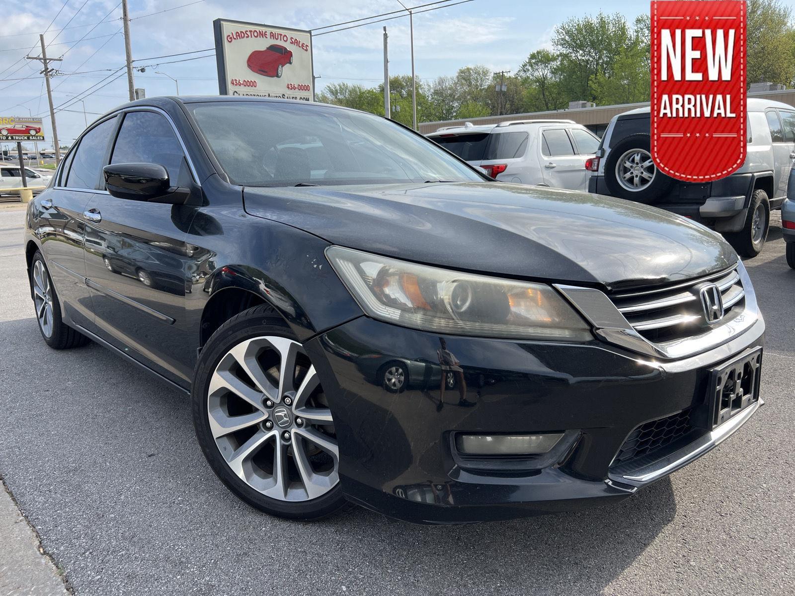 Crystal Black Pearl 2014 Honda Accord Sport Sedan Front-Wheel Drive Manual