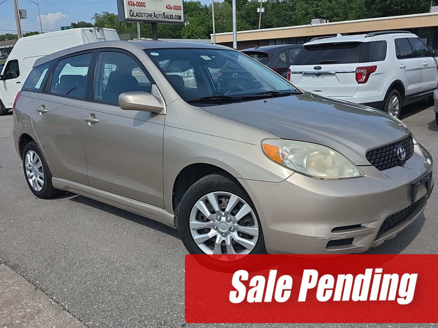 Lunar Mist Metallic 2003 Toyota Matrix Hatchback Front-Wheel Drive Automatic