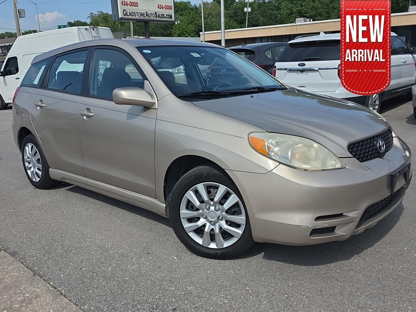 Lunar Mist Metallic 2003 Toyota Matrix XR Hatchback Front-Wheel Drive Automatic