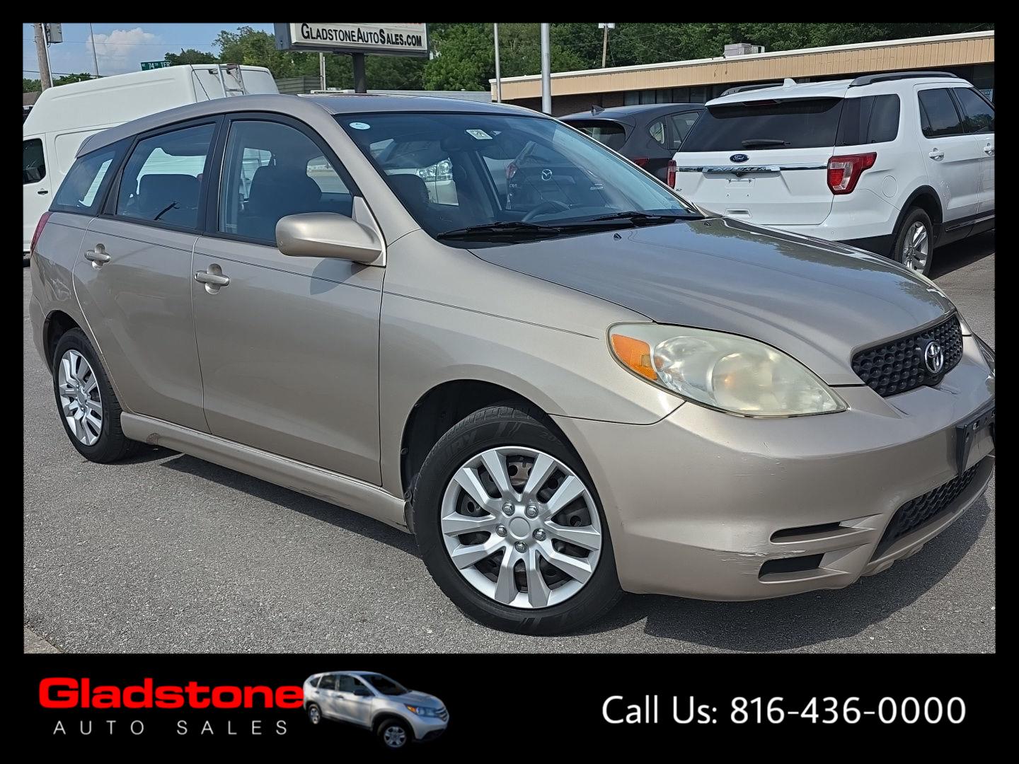 Lunar Mist Metallic 2003 Toyota Matrix Hatchback Front-Wheel Drive Automatic