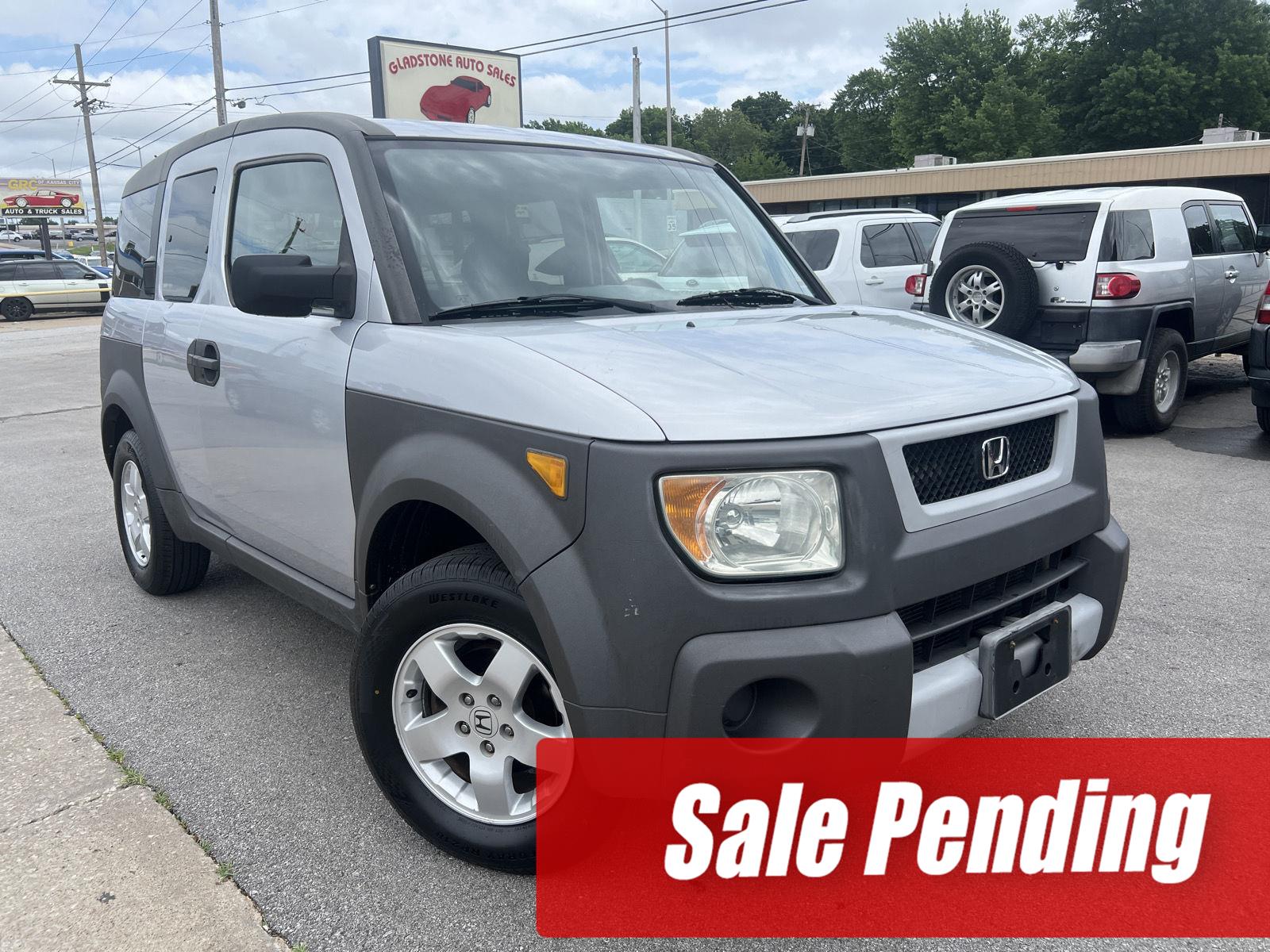 Satin Silver Metallic 2004 Honda Element EX SUV / Crossover Front-Wheel Drive Manual