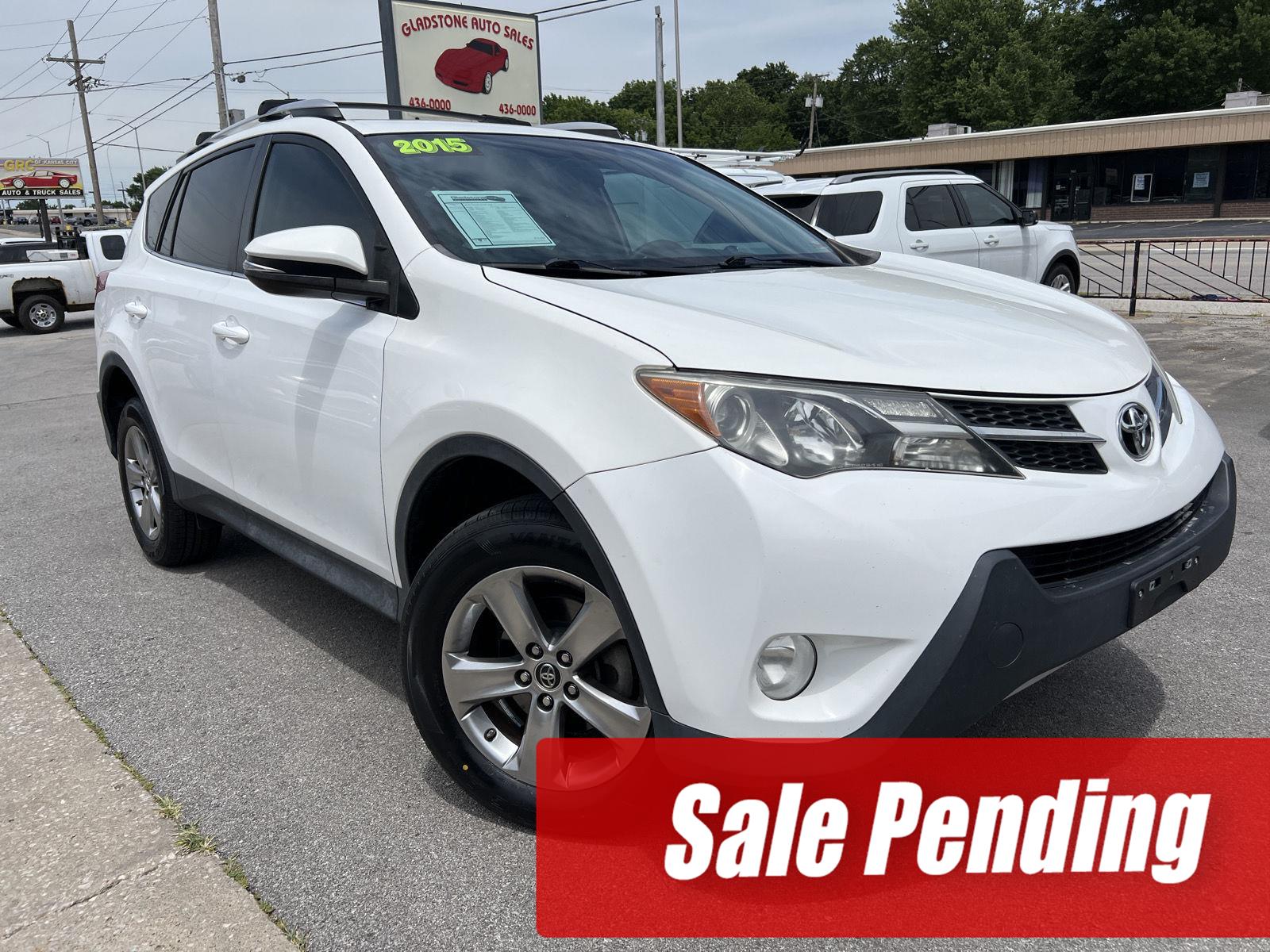 Super White 2015 Toyota RAV4 SUV / Crossover All-Wheel Drive Automatic