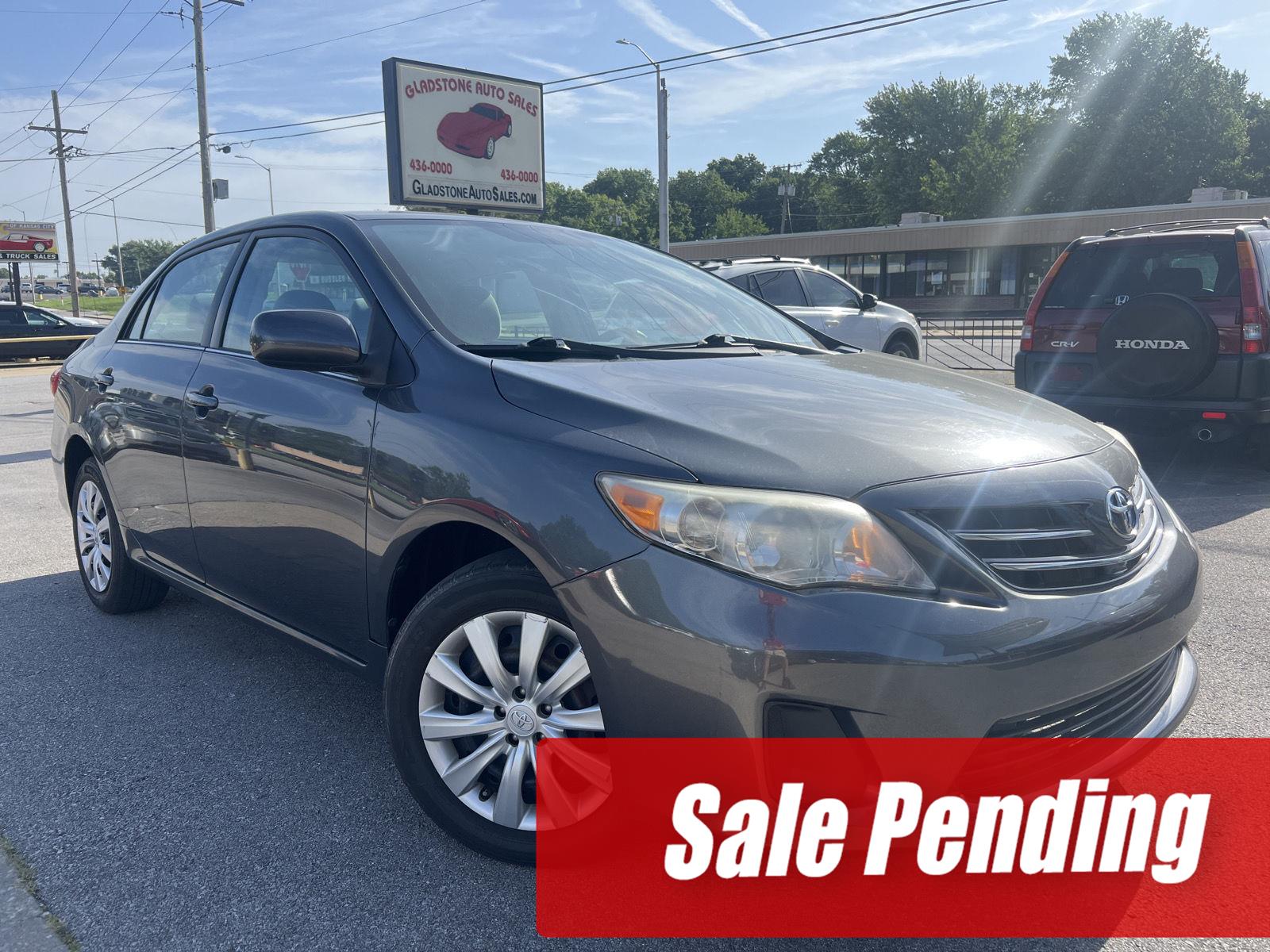 Magnetic Gray Metallic 2013 Toyota Corolla Sedan Front-Wheel Drive Automatic