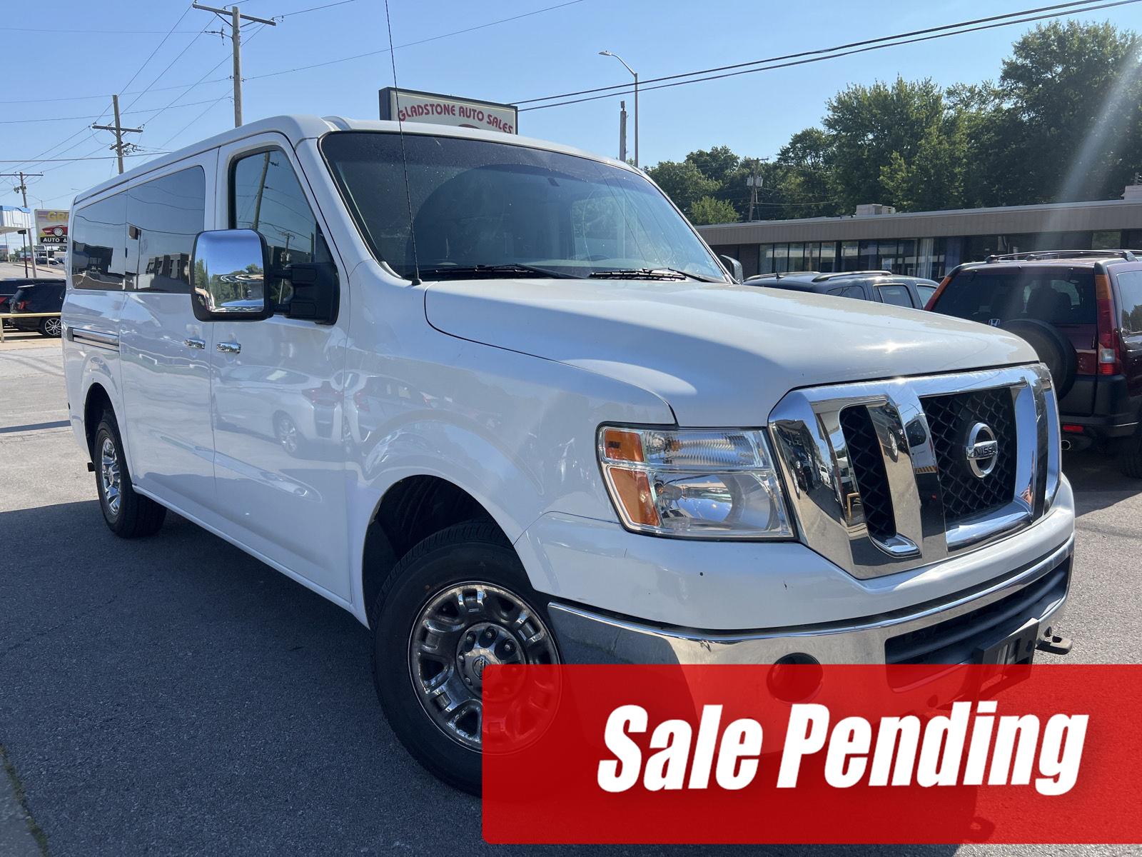 Glacier White 2013 Nissan NV Passenger Van 4X2 Automatic