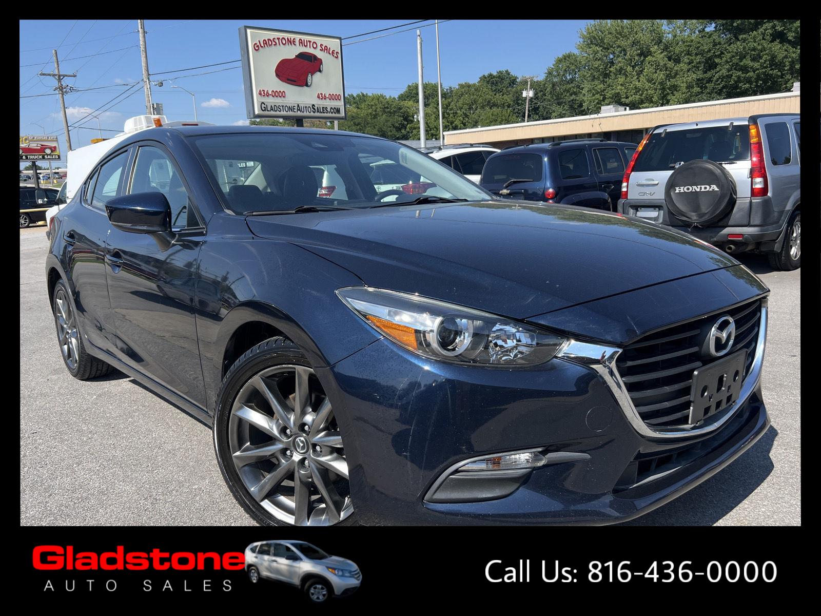 Deep Crystal Blue Mica 2018 Mazda MAZDA3 Sedan Front-Wheel Drive Automatic