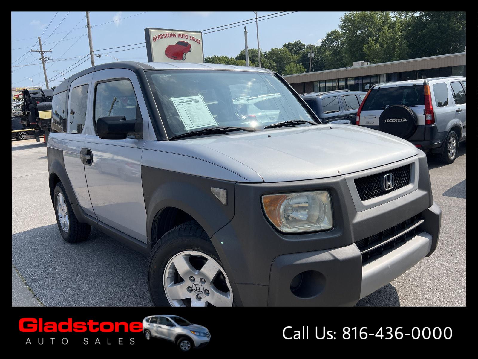 Satin Silver Metallic 2004 Honda Element SUV / Crossover Front-Wheel Drive Automatic