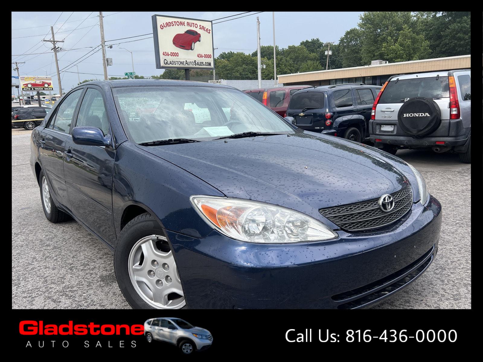 Catalina Blue Metallic 2002 Toyota Camry Sedan Front-Wheel Drive Automatic