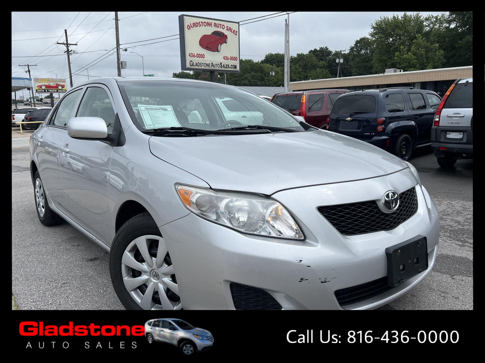 Classic Silver Metallic 2010 Toyota Corolla Sedan Front-Wheel Drive Automatic