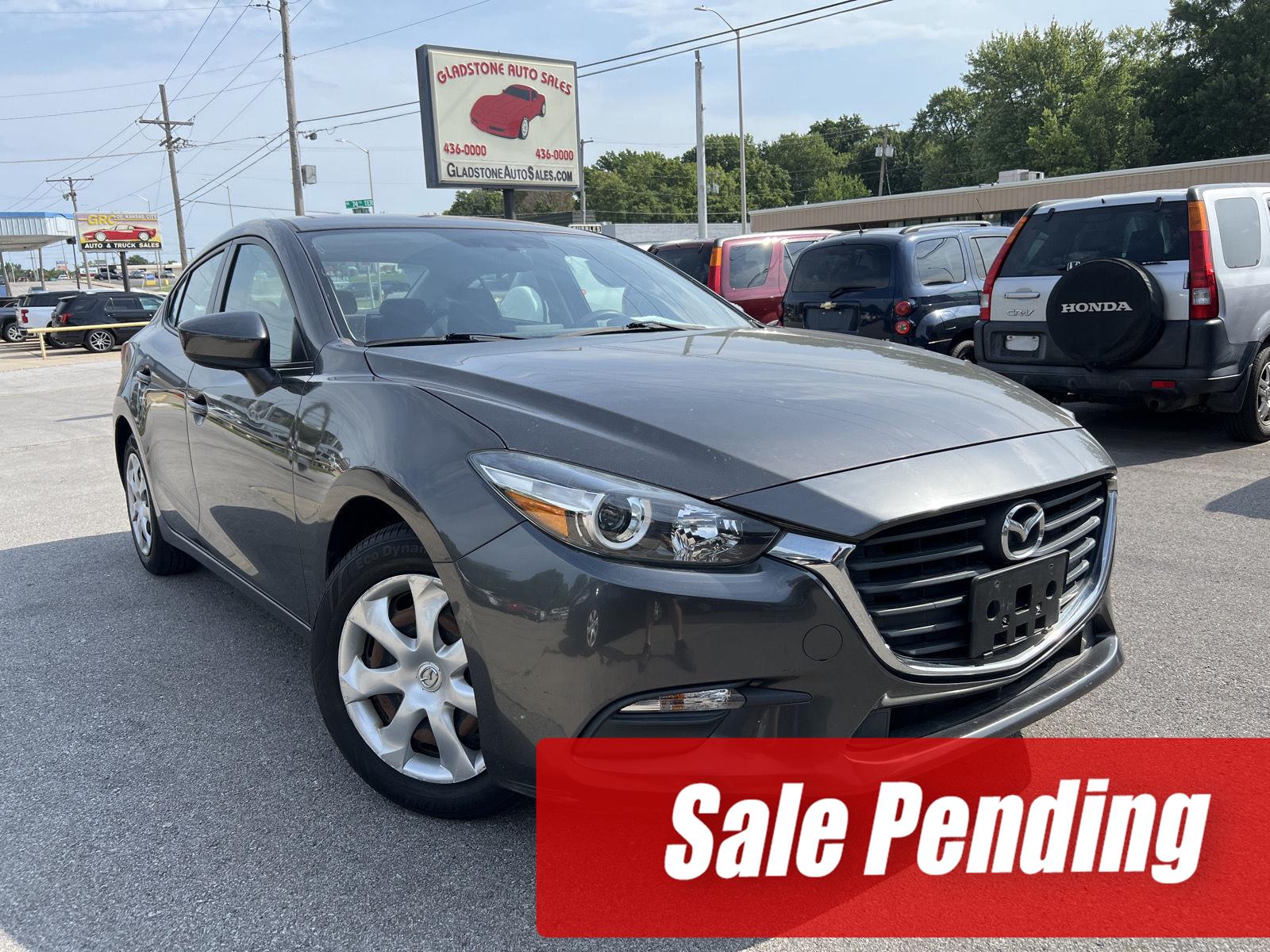 Machine Gray Metallic 2017 Mazda MAZDA3 Sedan Front-Wheel Drive Automatic