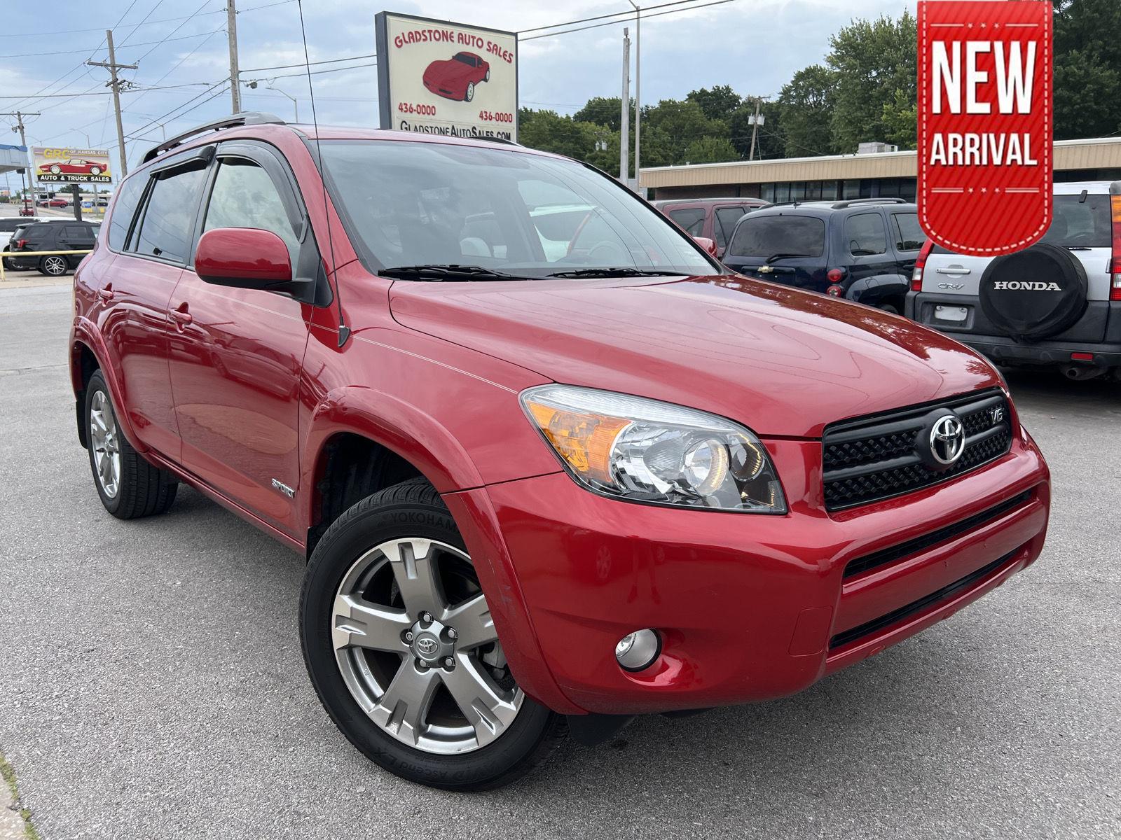 Barcelona Red Metallic 2008 Toyota RAV4 SUV / Crossover Front-Wheel Drive Automatic