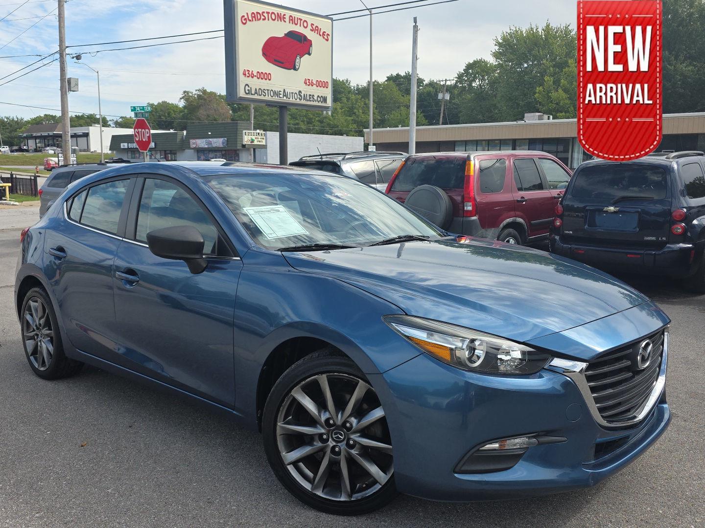 Eternal Blue Mica 2018 Mazda MAZDA3 Hatchback Front-Wheel Drive Automatic