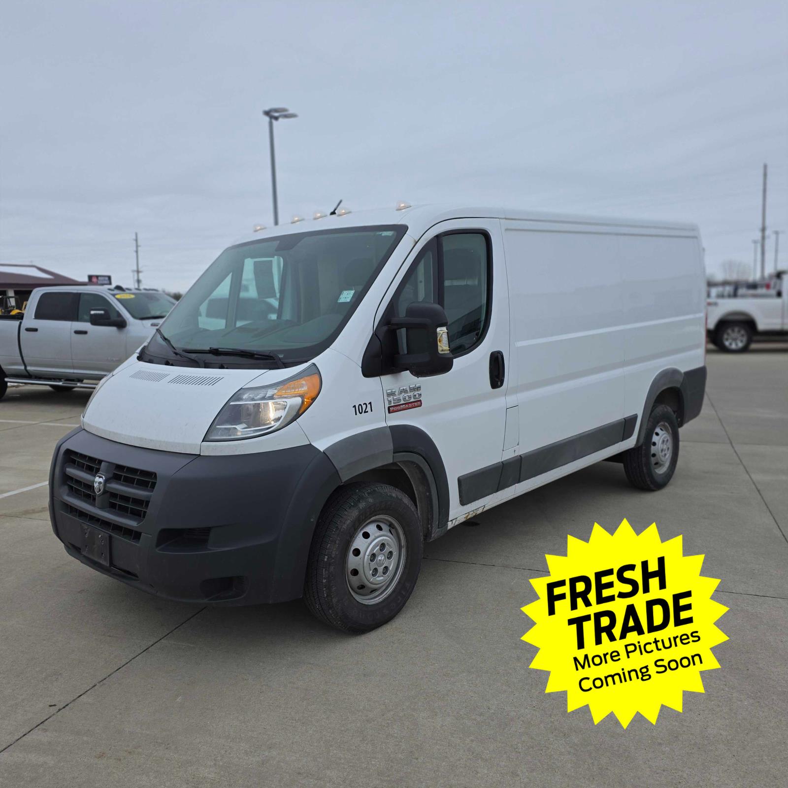 2021 RAM ProMaster 2500 159 High Roof Cargo Van FWD