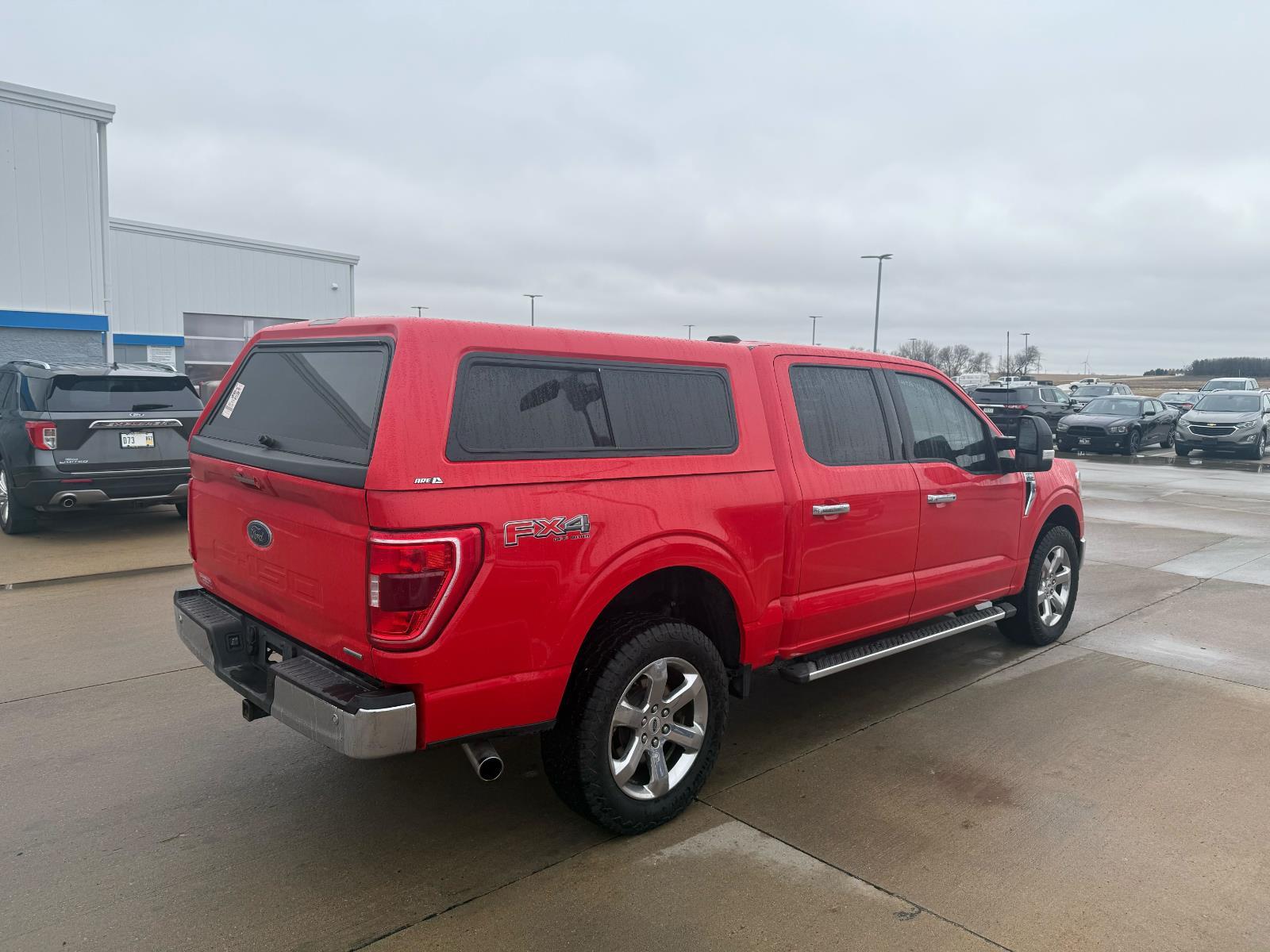 Used 2023 Race Red Ford XLT image 2