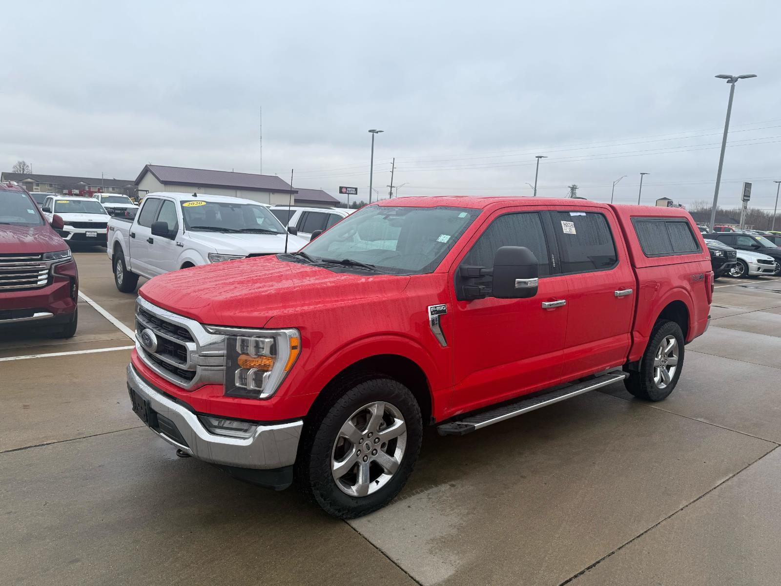 Used 2023 Race Red Ford XLT image 5