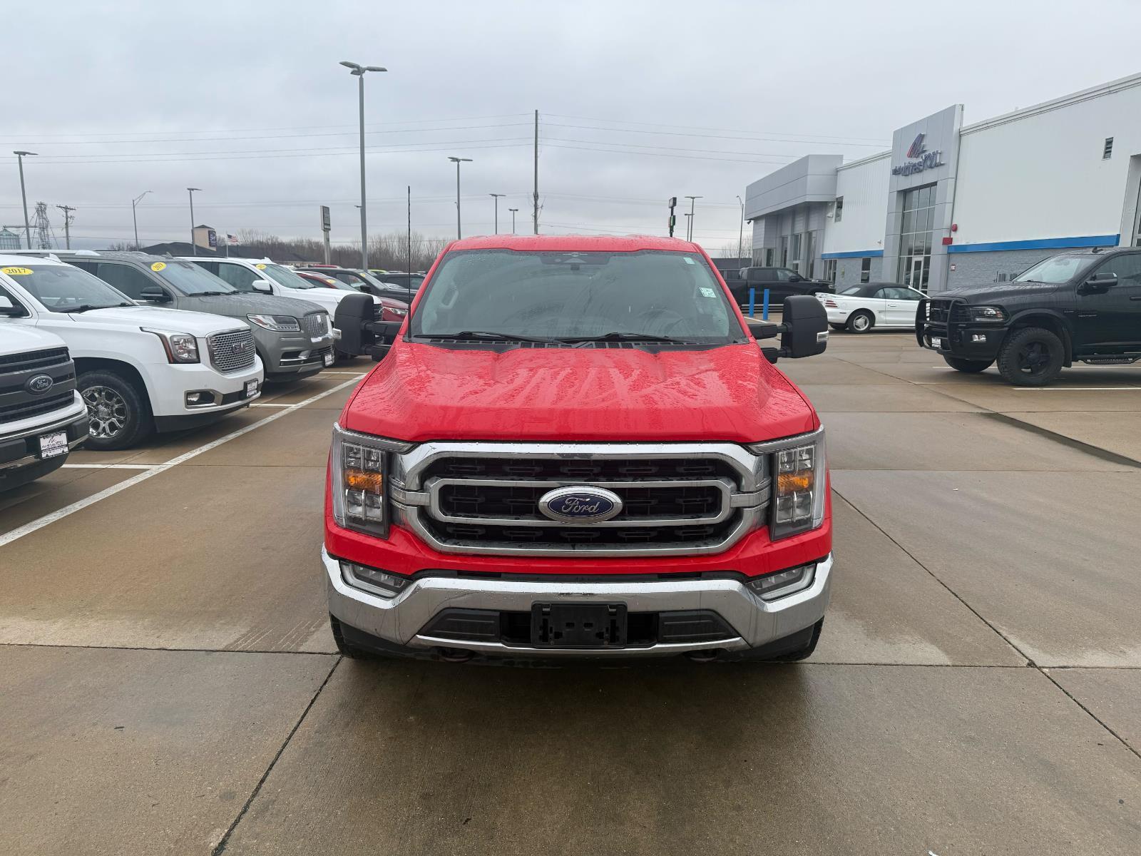 Used 2023 Race Red Ford XLT image 6