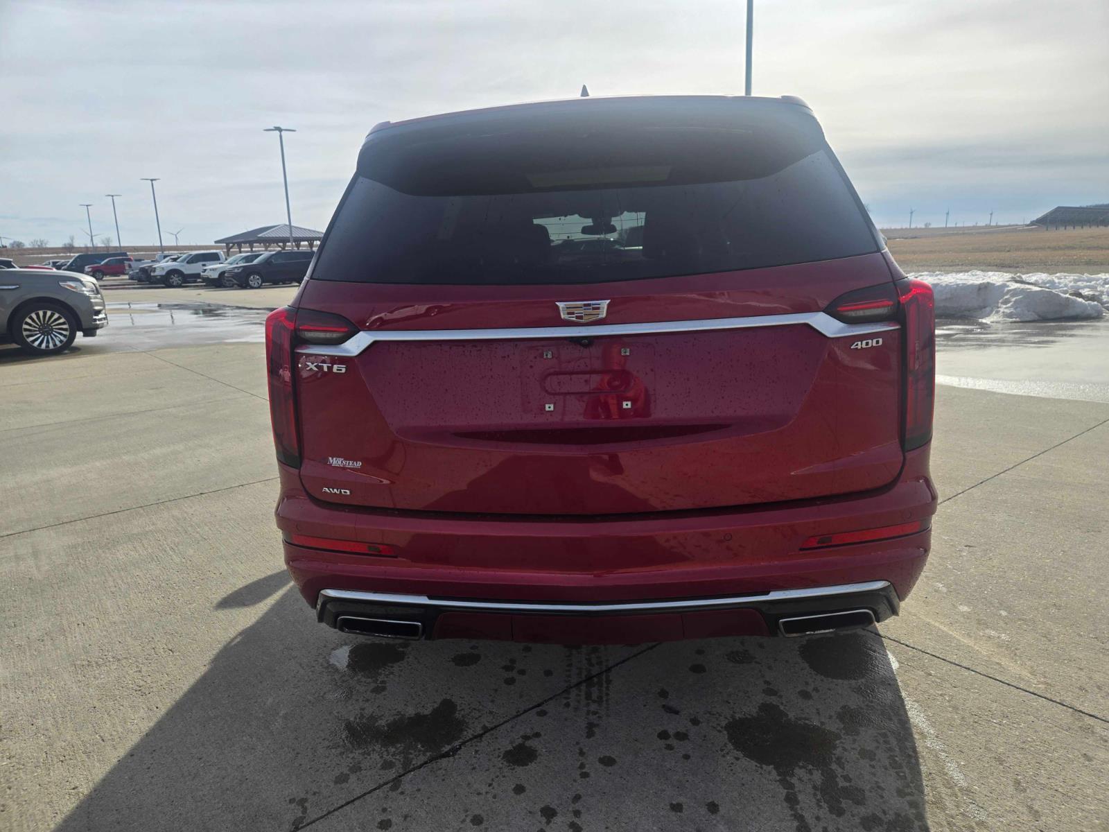 Used 2020 Red Horizon Tintcoat Cadillac AWD Premium Luxury image 6