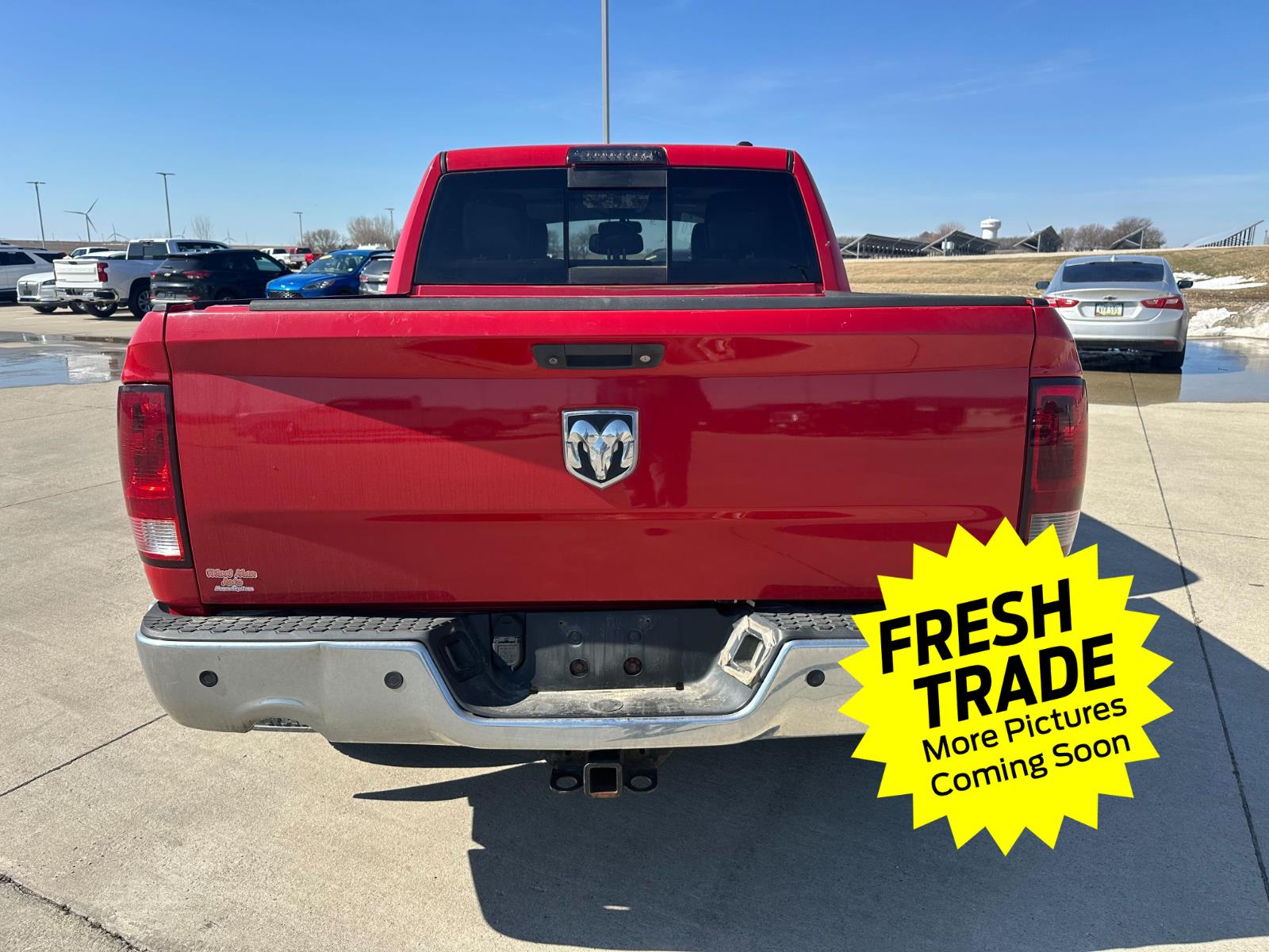 Used 2012 Flame Red Ram Laramie image 5