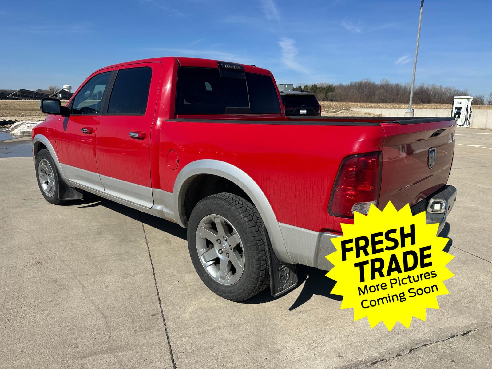 Used 2012 Flame Red Ram Laramie image 6