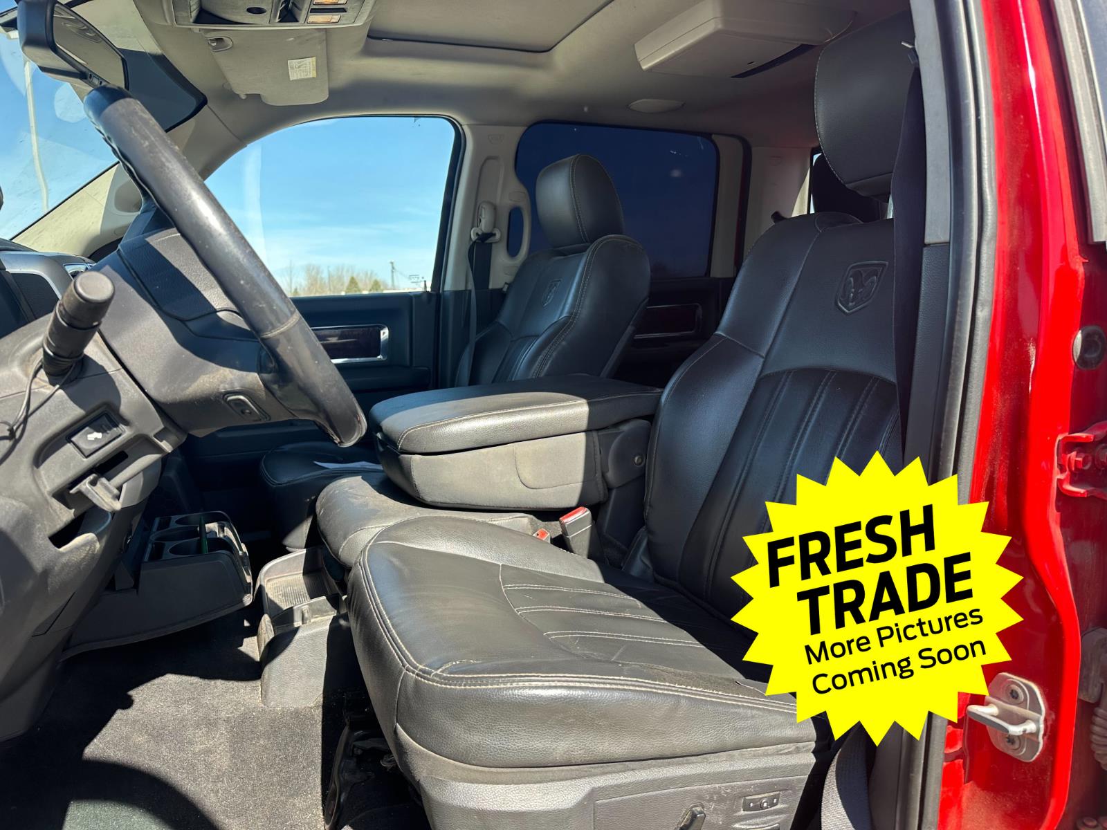 Used 2012 Flame Red Ram Laramie image 7