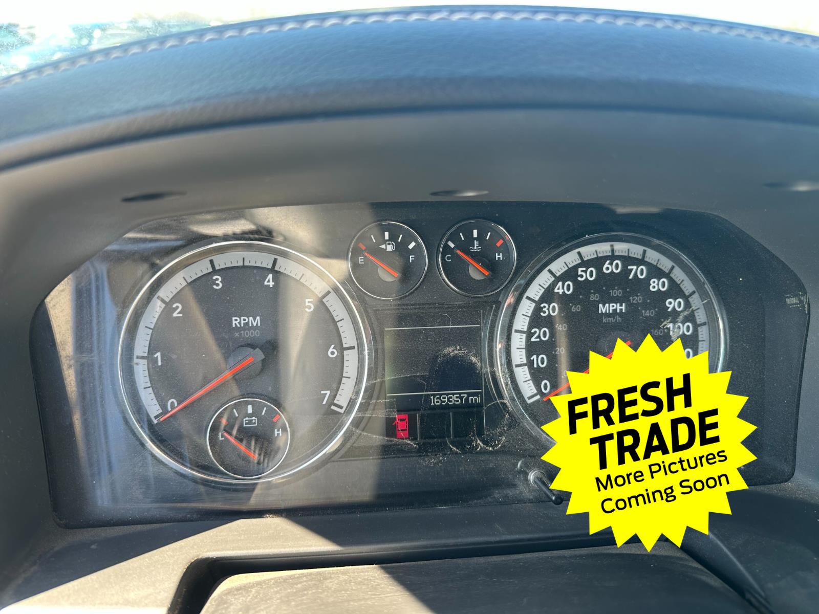 Used 2012 Flame Red Ram Laramie image 9