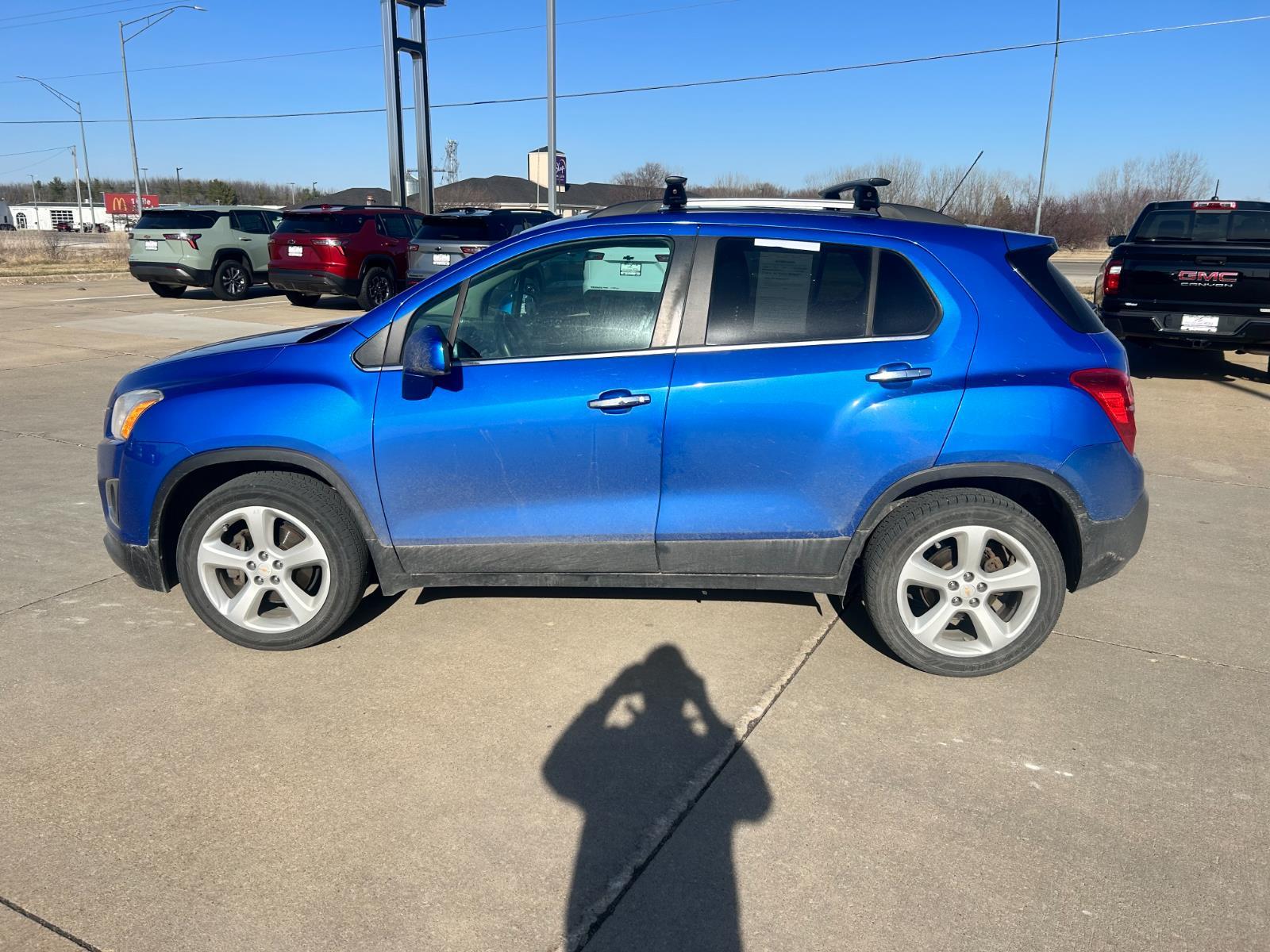 Brilliant Blue Metallic 2015 Chevrolet Trax LTZ AWD SUV / Crossover All-Wheel Drive 6-Speed Automatic