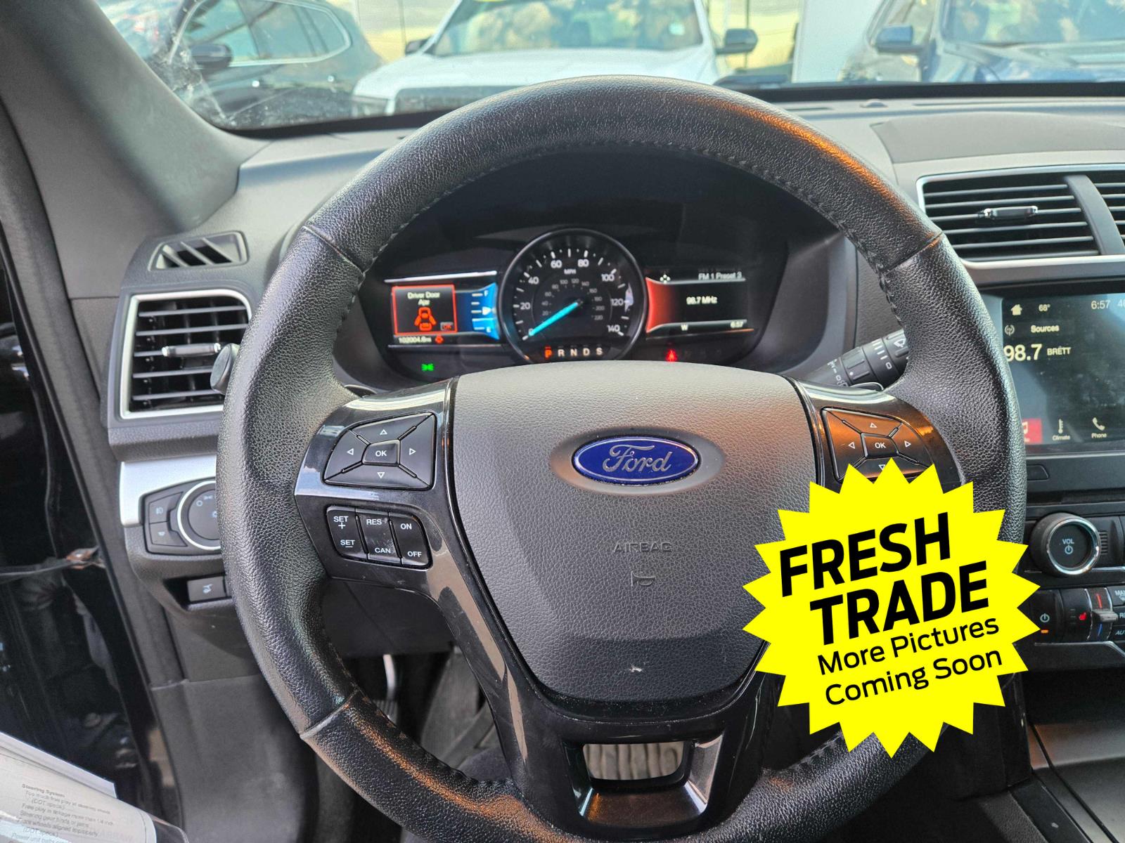 Used 2017 Shadow Black Ford XLT image 8