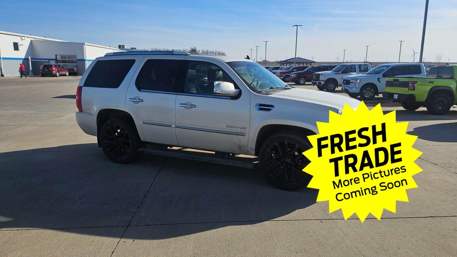 Used 2014 White Diamond Tricoat Cadillac Platinum image 4