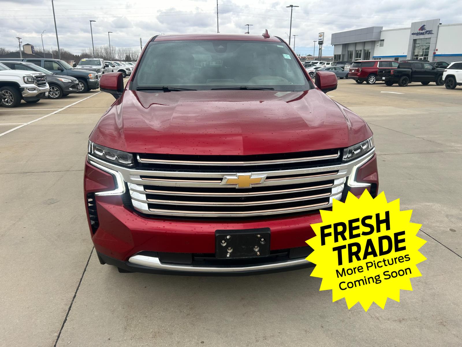 Used 2021 Cherry Red Tintcoat Chevrolet High Country image 5