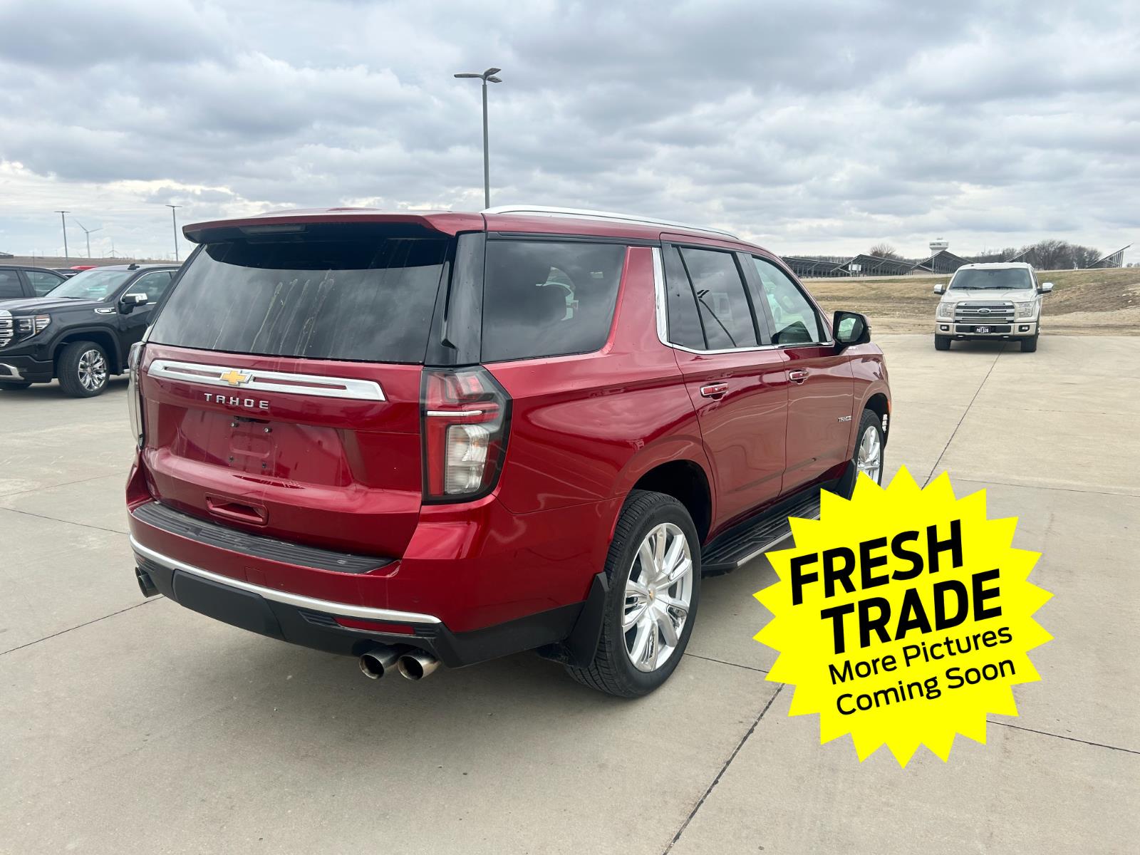 Used 2021 Cherry Red Tintcoat Chevrolet High Country image 6