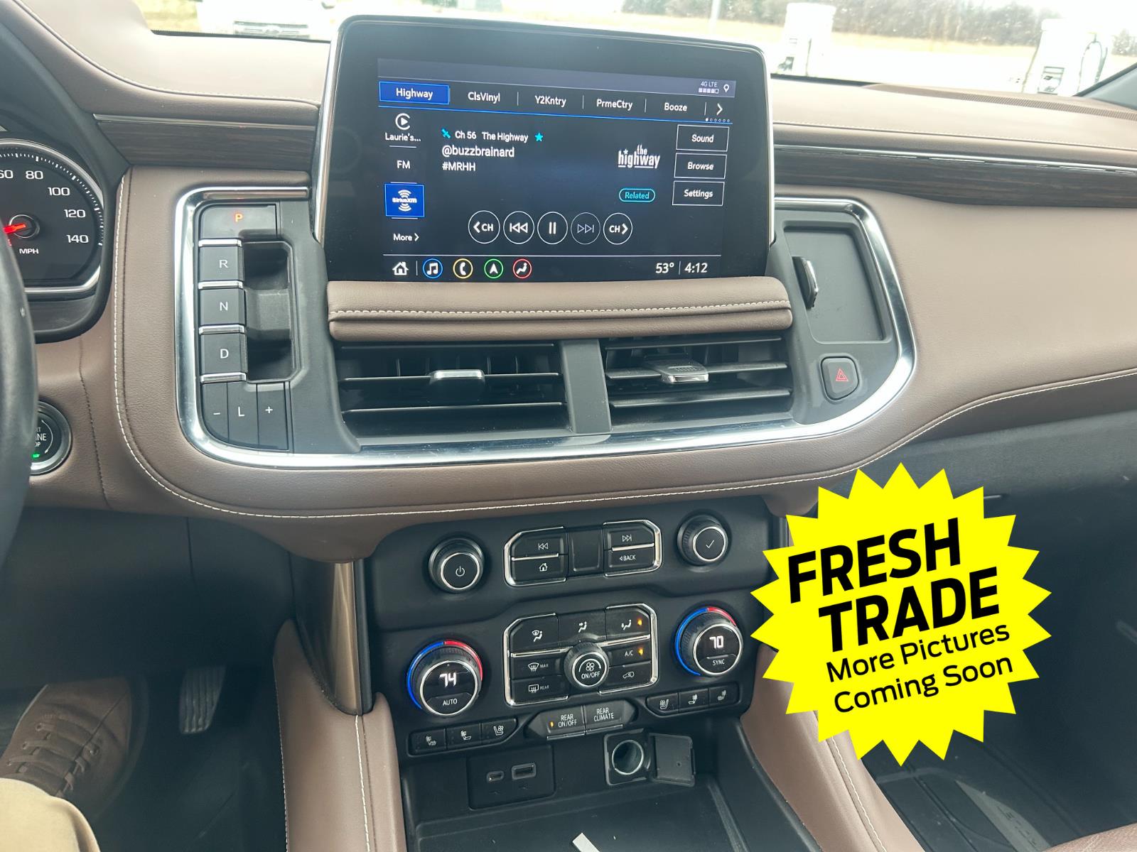 Used 2021 Cherry Red Tintcoat Chevrolet High Country image 9