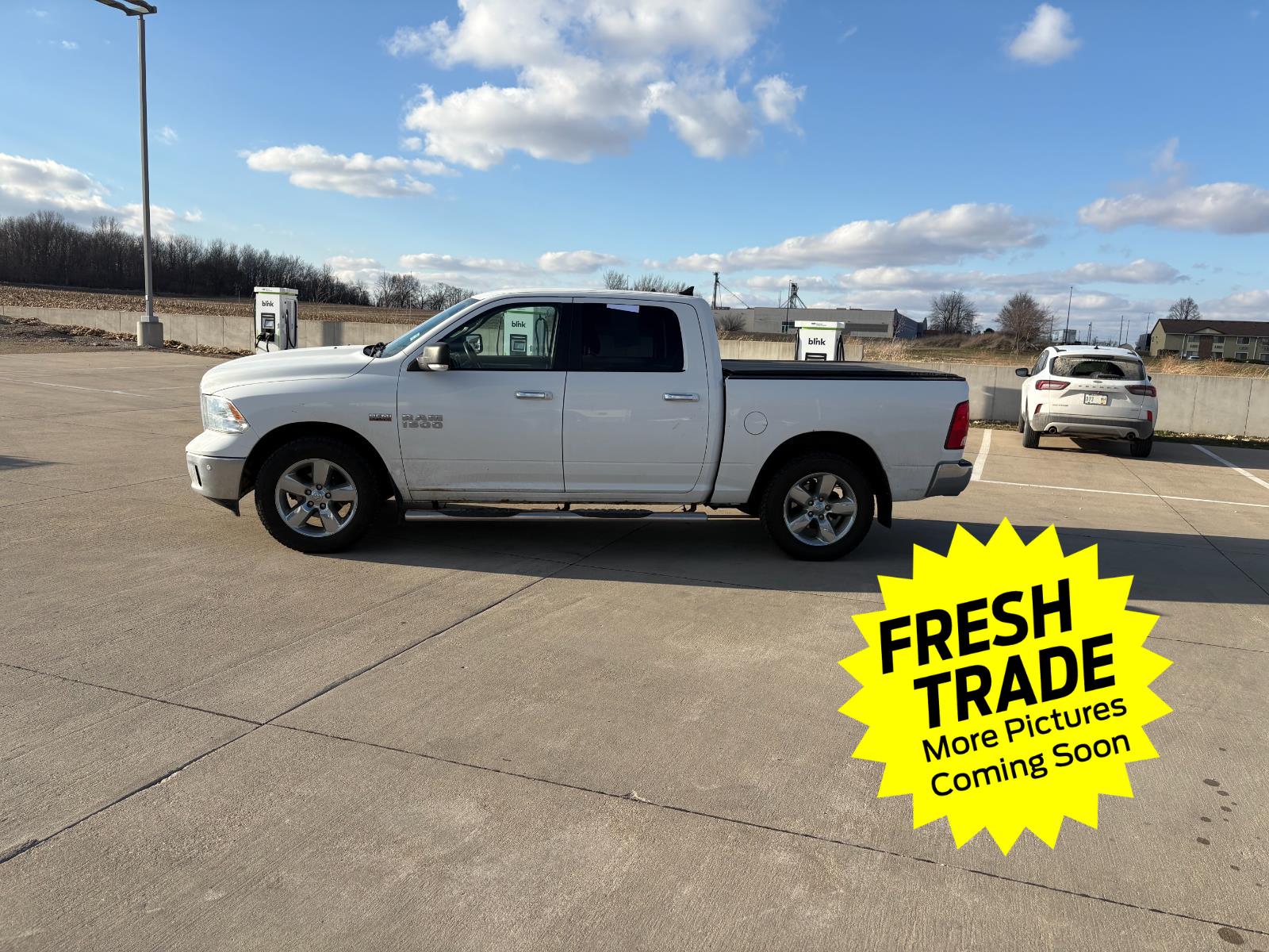 Used 2016 Bright White Clearcoat Ram Big Horn image 2