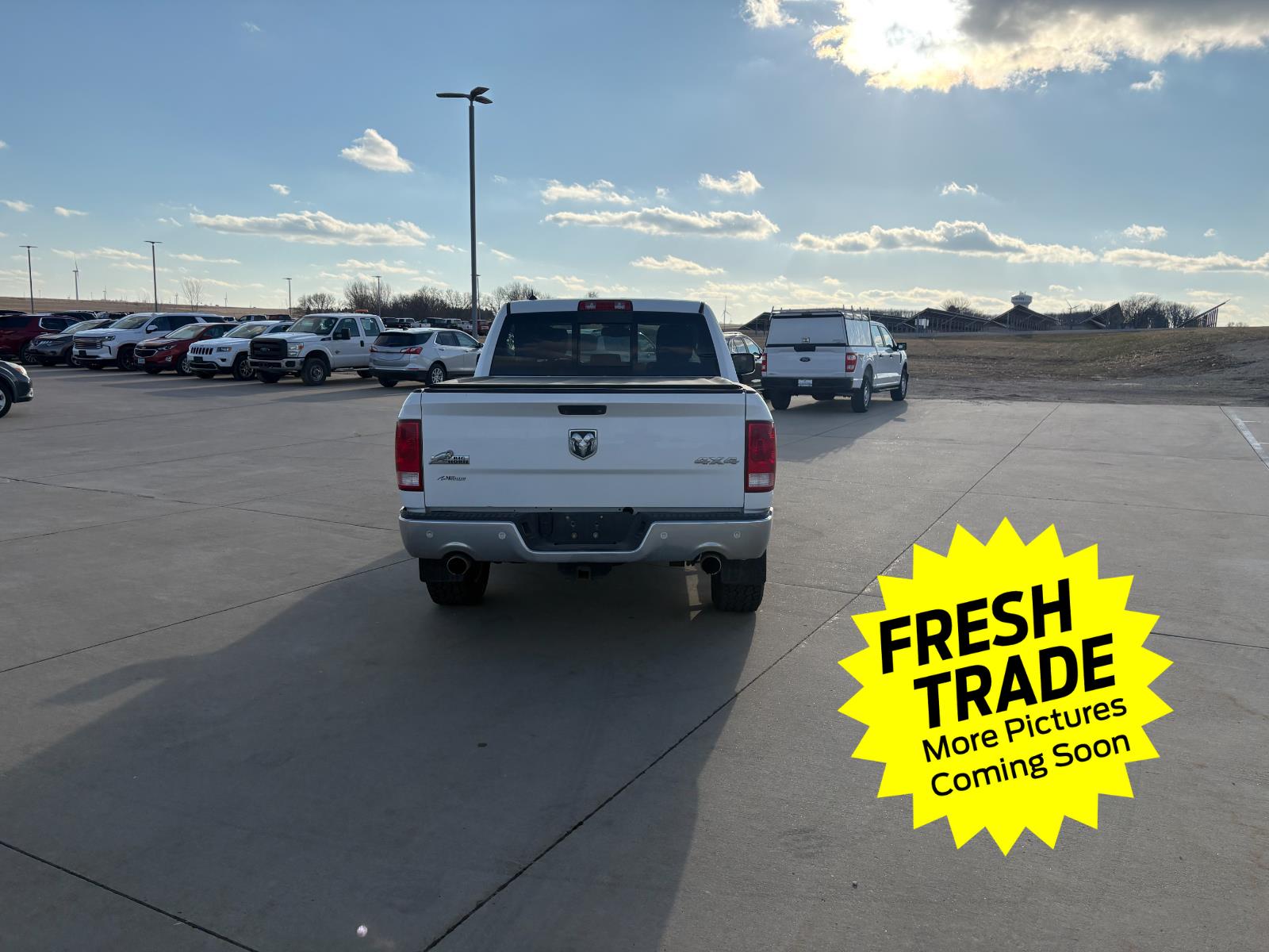 Used 2016 Bright White Clearcoat Ram Big Horn image 3