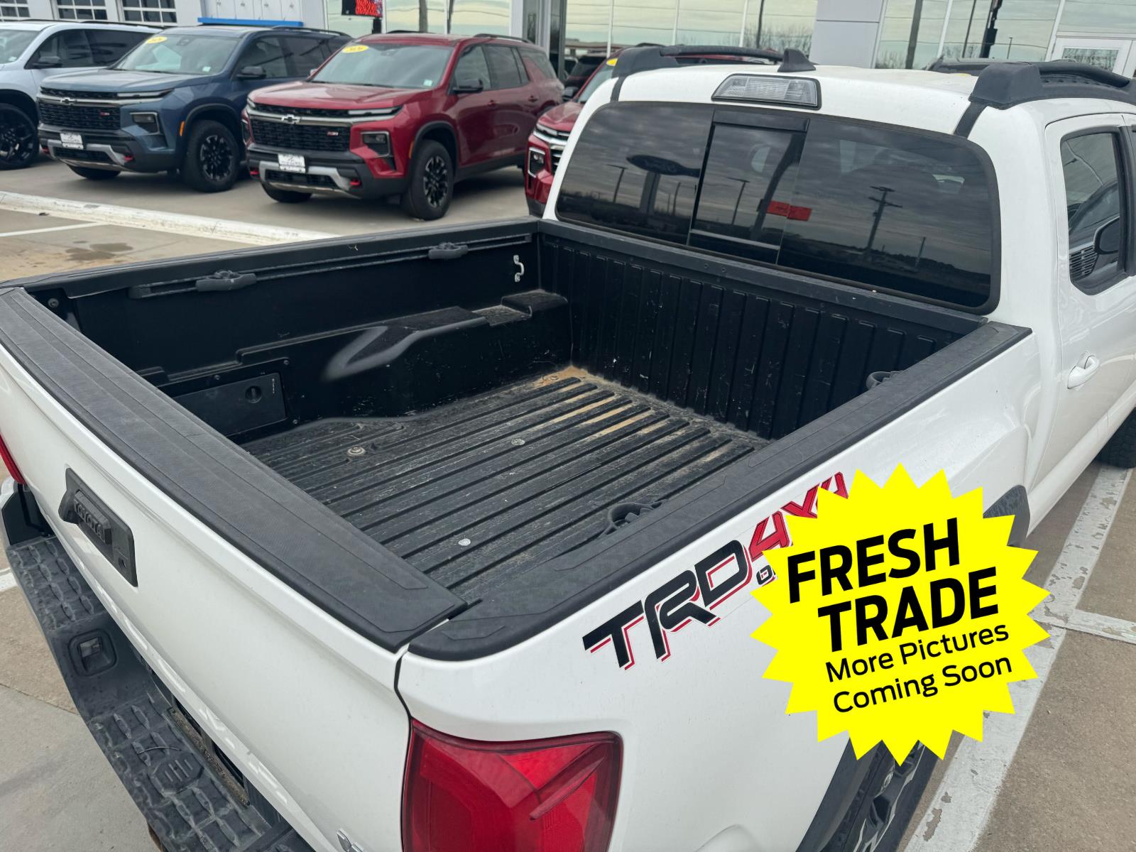 Used 2017 Super White Toyota TRD Off-Road image 4