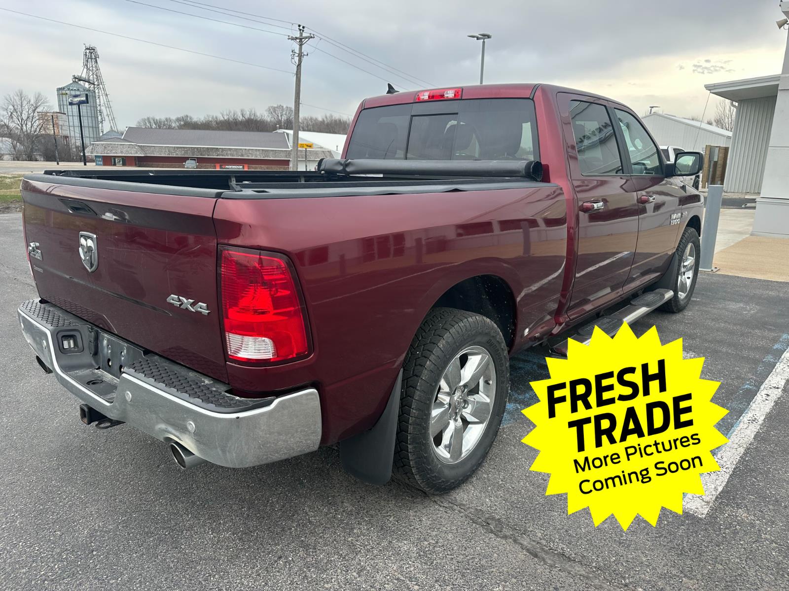 Used 2018 Delmonico Red Pearlcoat Ram Big Horn image 4