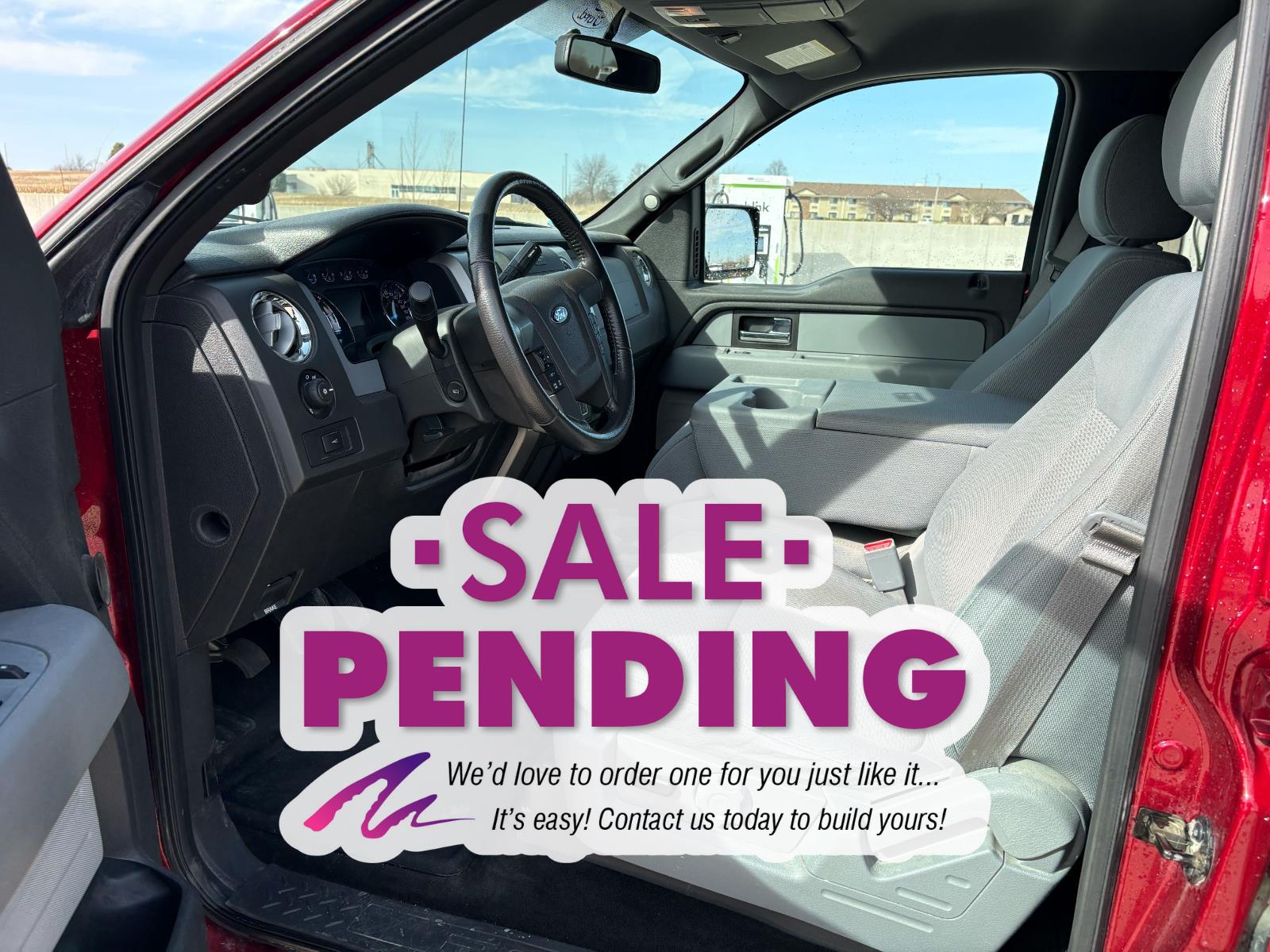 Used 2014 Ruby Red Metallic Tinted Clear Coat Ford XLT image 7