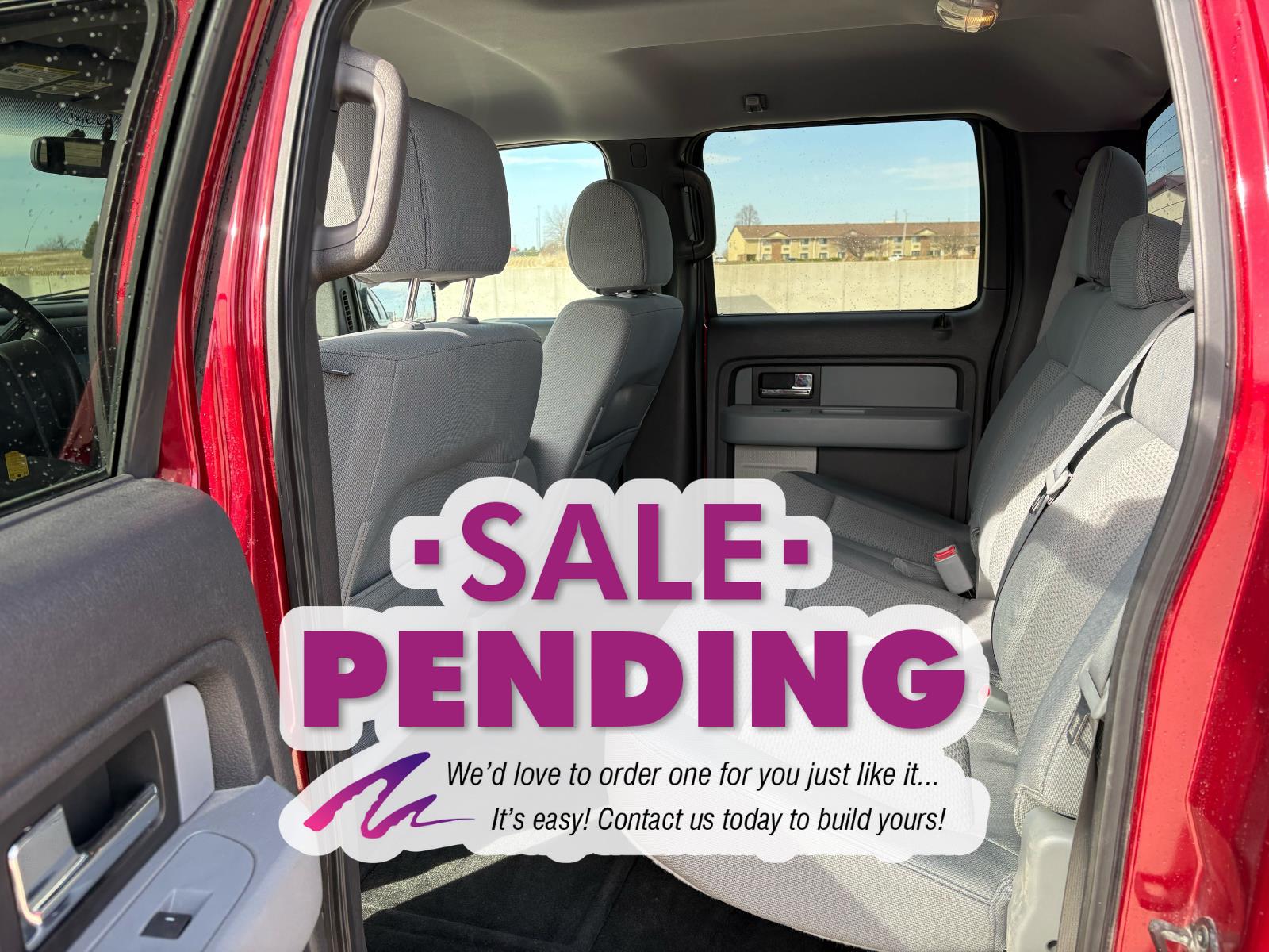 Used 2014 Ruby Red Metallic Tinted Clear Coat Ford XLT image 8