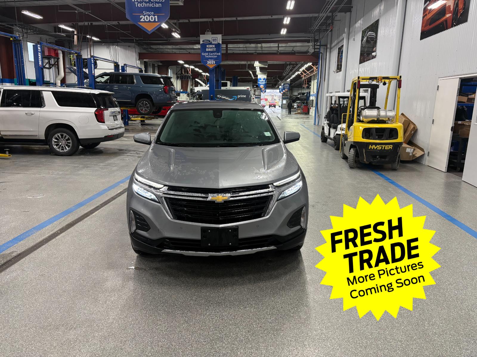 Used 2024 Sterling Gray Metallic Chevrolet LT image 2