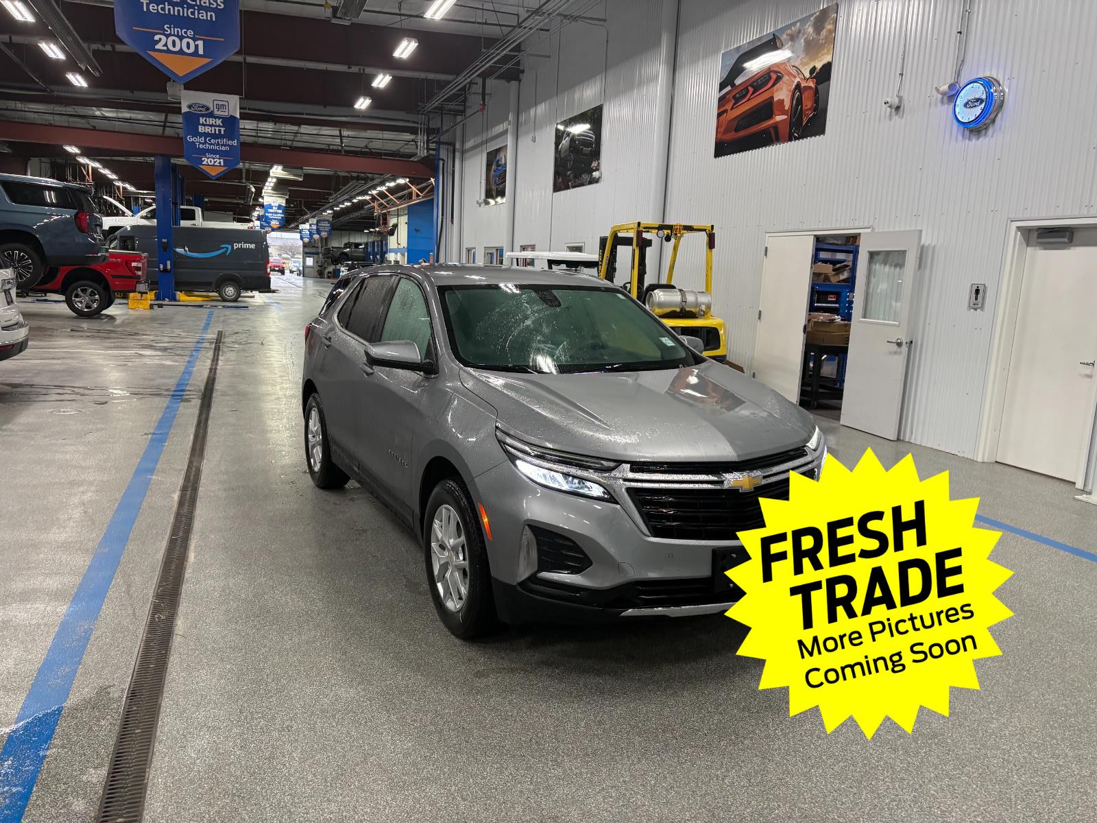 Used 2024 Sterling Gray Metallic Chevrolet LT image 3