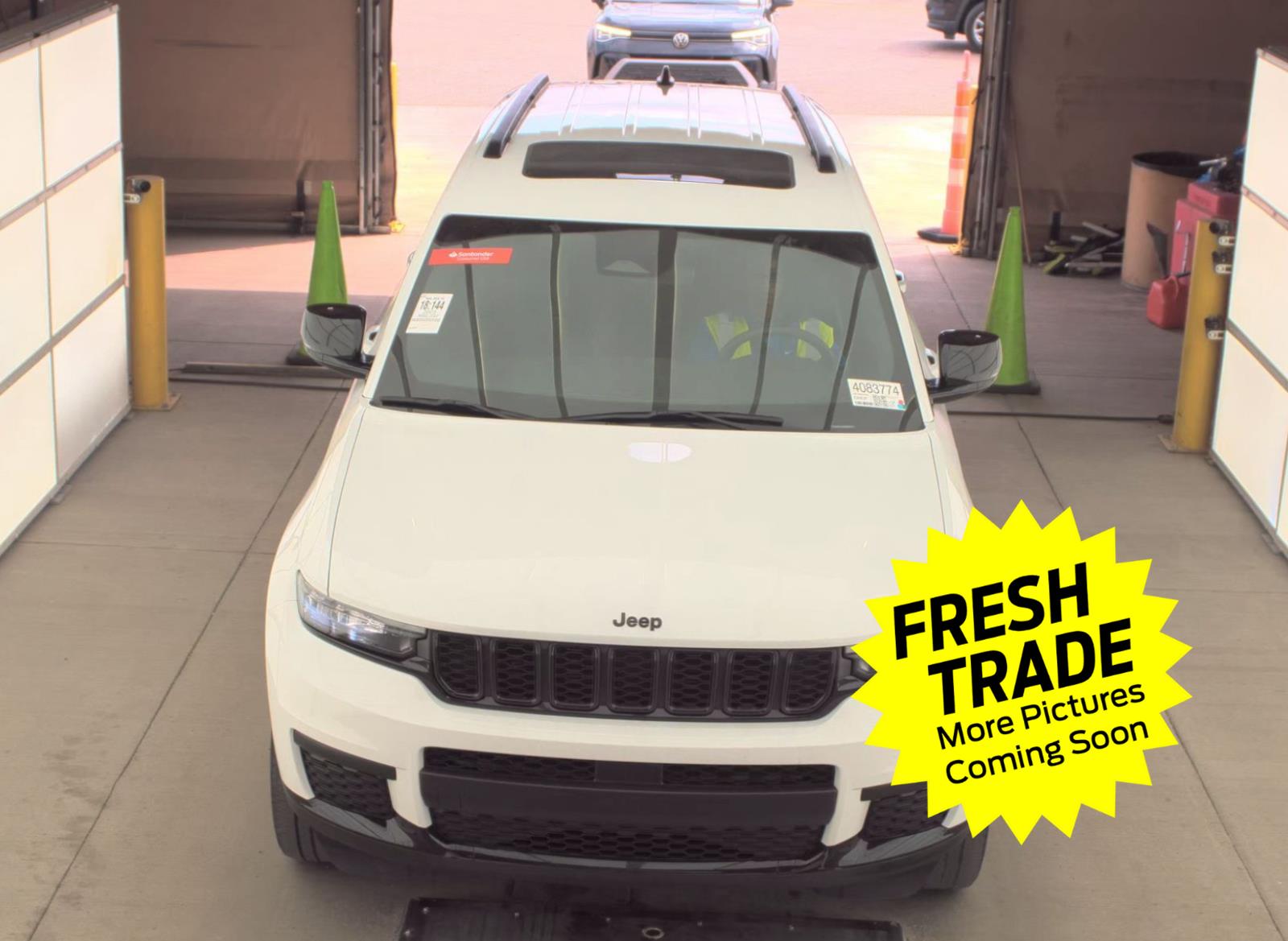 Used 2023 Bright White Clearcoat Jeep Altitude image 2