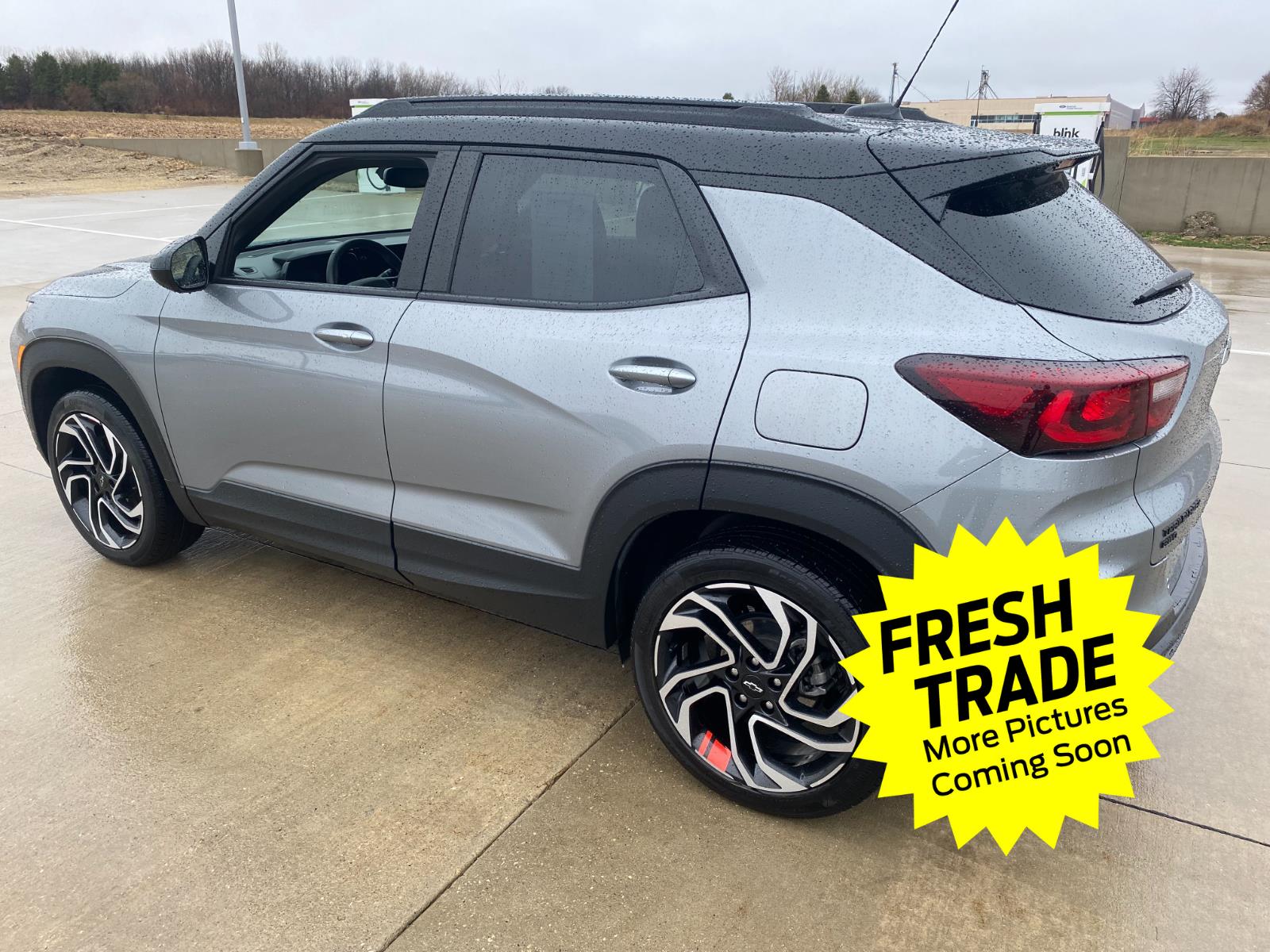 Used 2025 Sterling Gray Metallic Chevrolet RS image 2