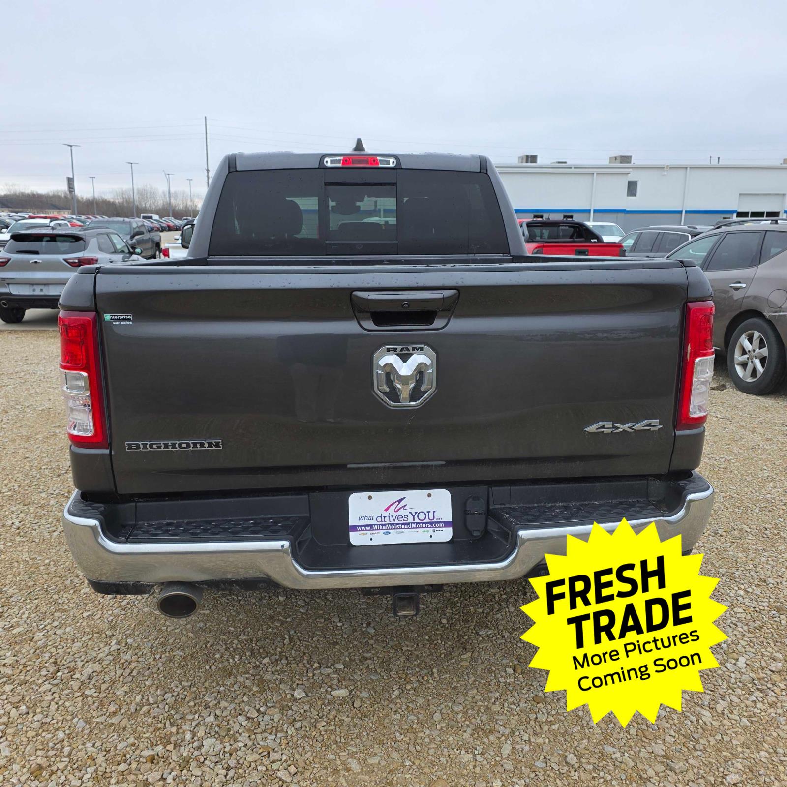 Used 2021 Granite Crystal Metallic Clearcoat Ram Big Horn image 7